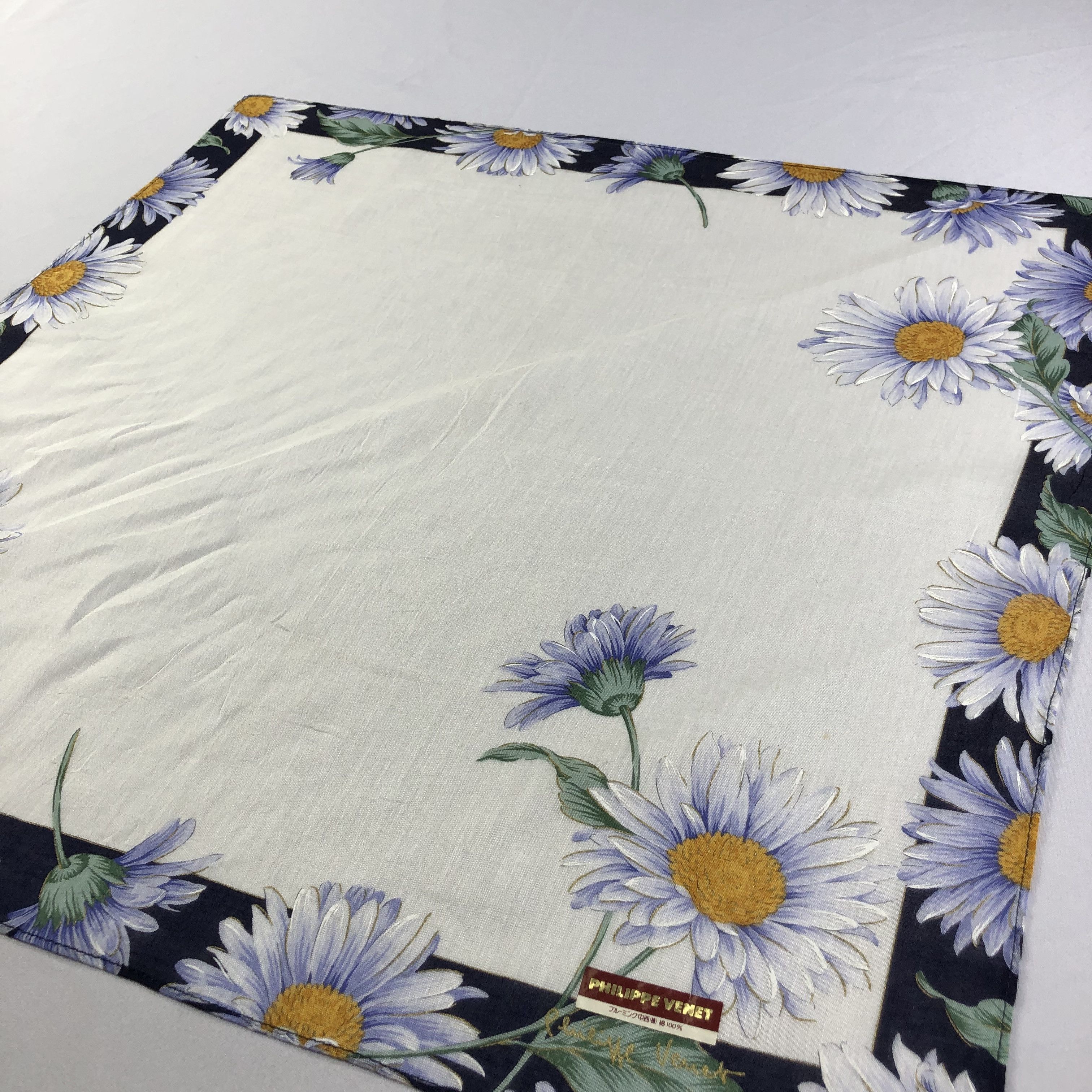 Vintage Philippe Venet Handkerchief Neckerchief Bandana H1918 Size ONE SIZE - 3 Thumbnail