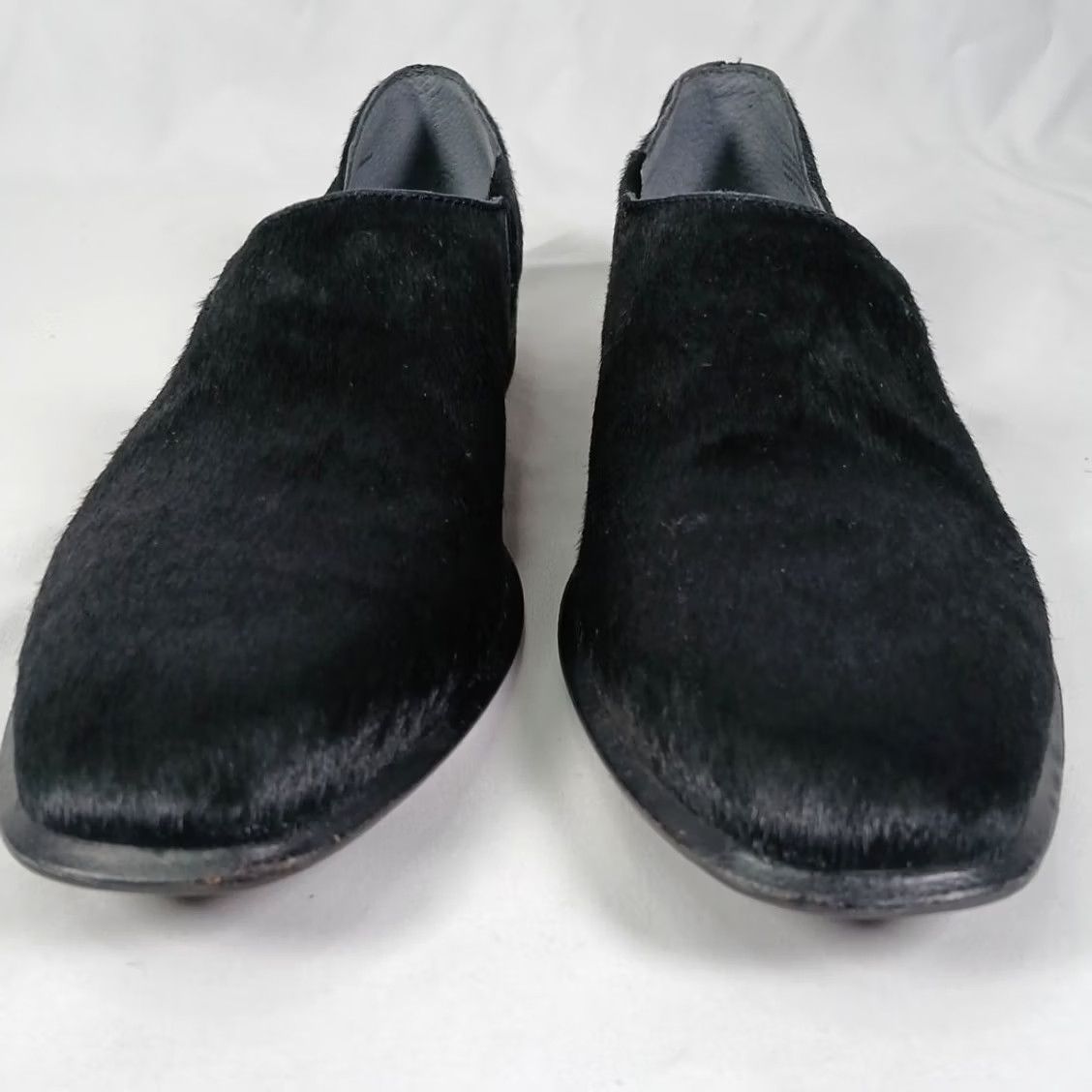 Vintage OTBT Coyote Women's Black Calf Hair Slip-On Flats 8M - Flat Shoes, Slip-On, Casual, Black, 8M, OTBT, Women, Flats Size US 8 / IT 38 - 6 Thumbnail