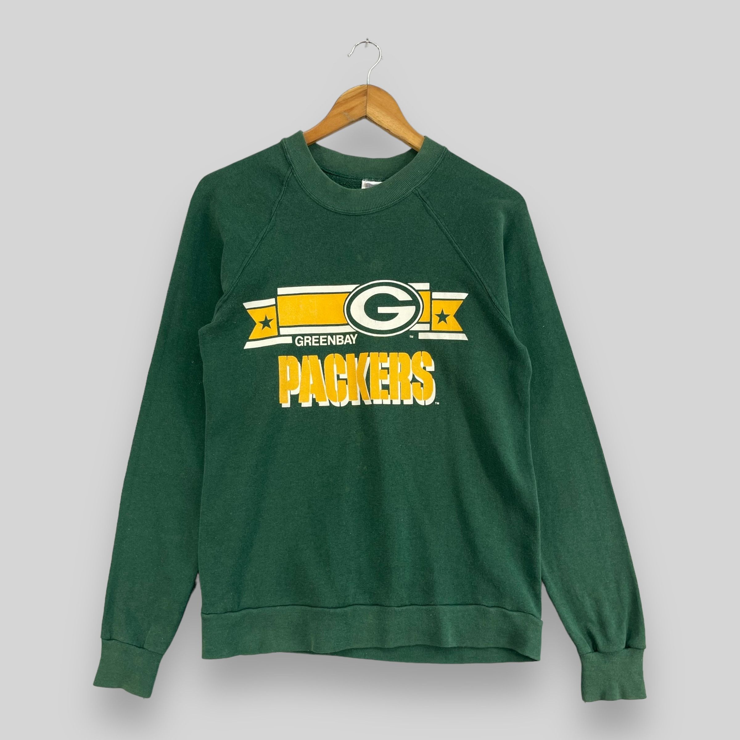 Vintage 90's Green Bay PACKERS Nfl Printed Sweatshirt - Main Image