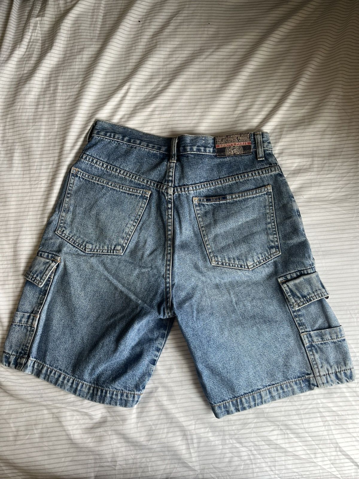 Other Brams Paris Denim Cargo Shorts Size 29" - 2 Thumbnail
