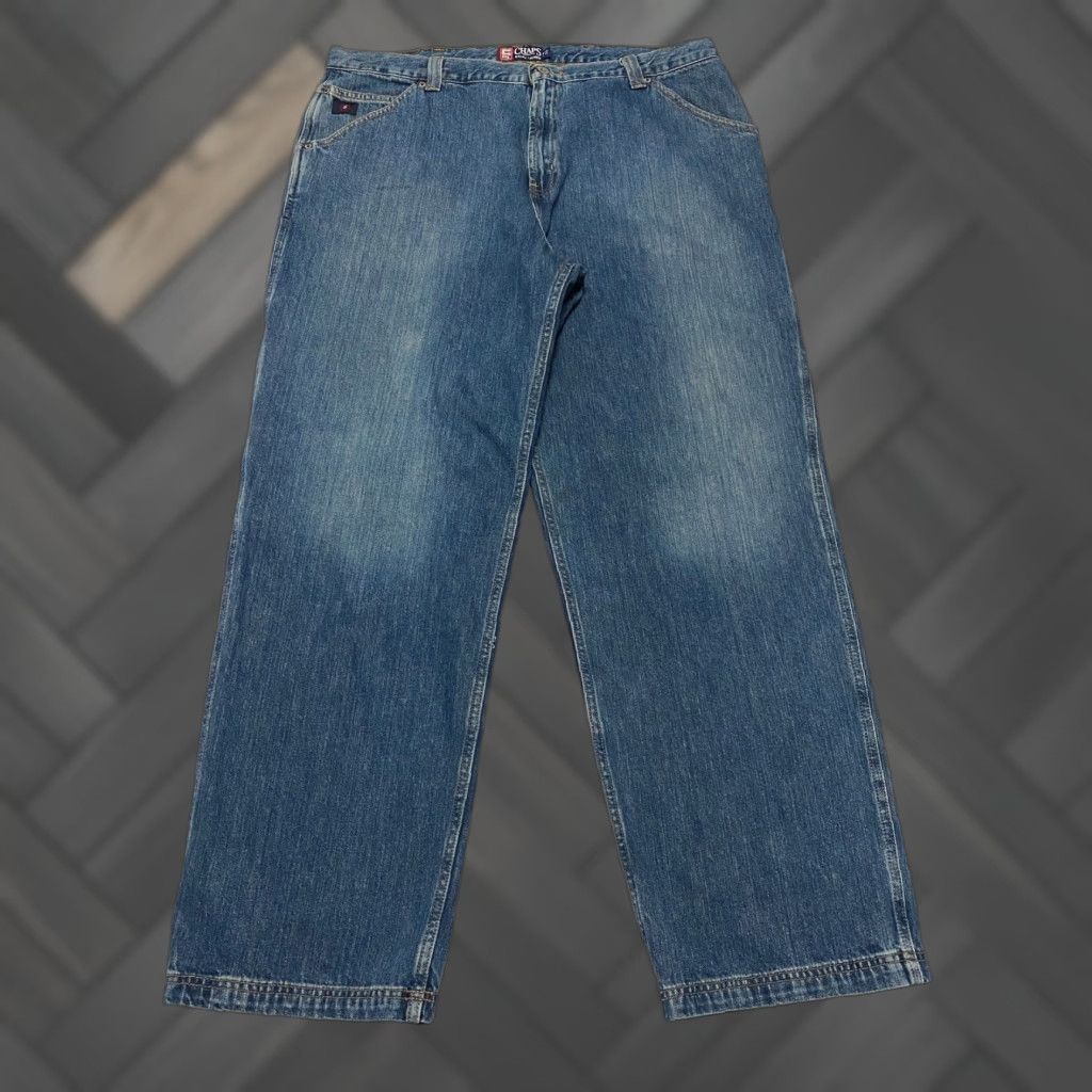 Ralph Lauren Vintage Chaps Ralph Lauren Jeans Carpenter Denim Blue 40x32 Men Size US 40 / EU 56 - 1 Thumbnail