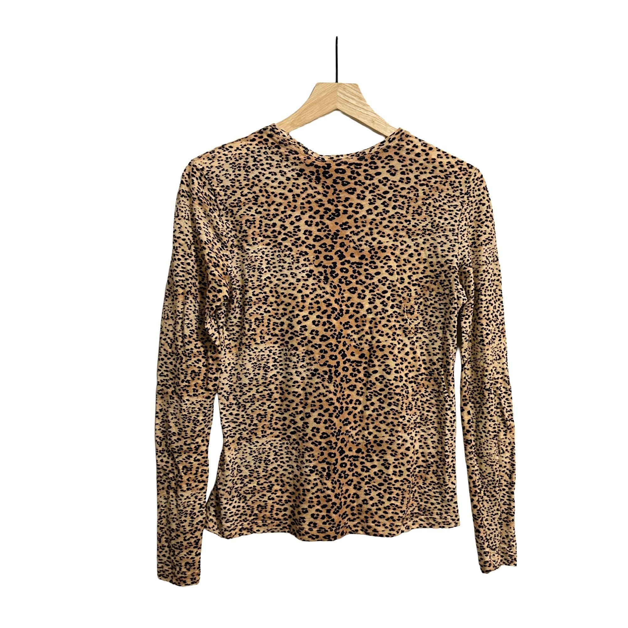Ulla Johnson Ulla Johnson Eve Top, Snow Leopard, Size P (XS), New with ta Size XS / US 0-2 / IT 36-38 - 2 Thumbnail