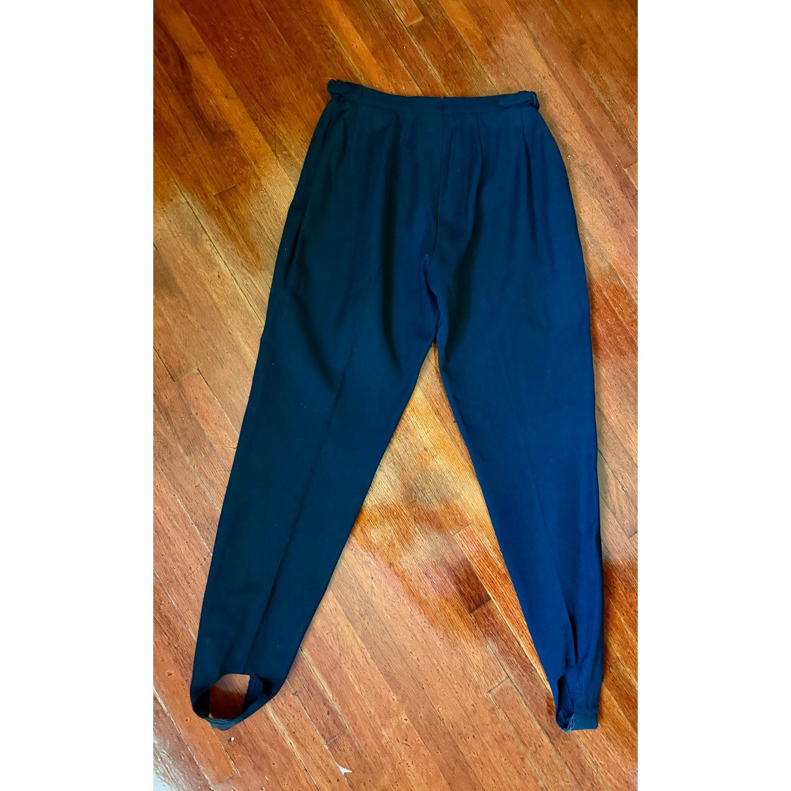 Vintage Vintage 60's Mister Pants Black Stirrup Riding Pants XS 28" Size 28" / US 6 / IT 42 - 2 Thumbnail
