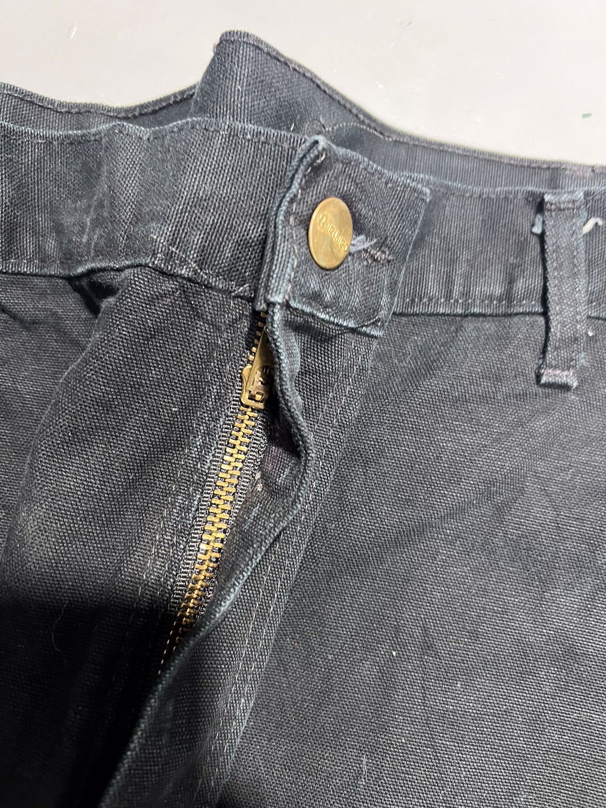 Carhartt Vintage Carhartt b01 BLK double knee workwear denim Size US 40 / EU 56 - 4 Thumbnail
