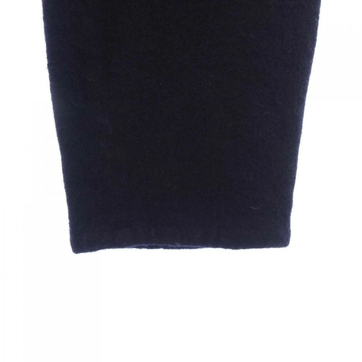 Comme des Garcons SHIRT Cropped Pants Wool Plain Zipper Wide Design Navy Size US 34 / EU 50 - 4 Thumbnail