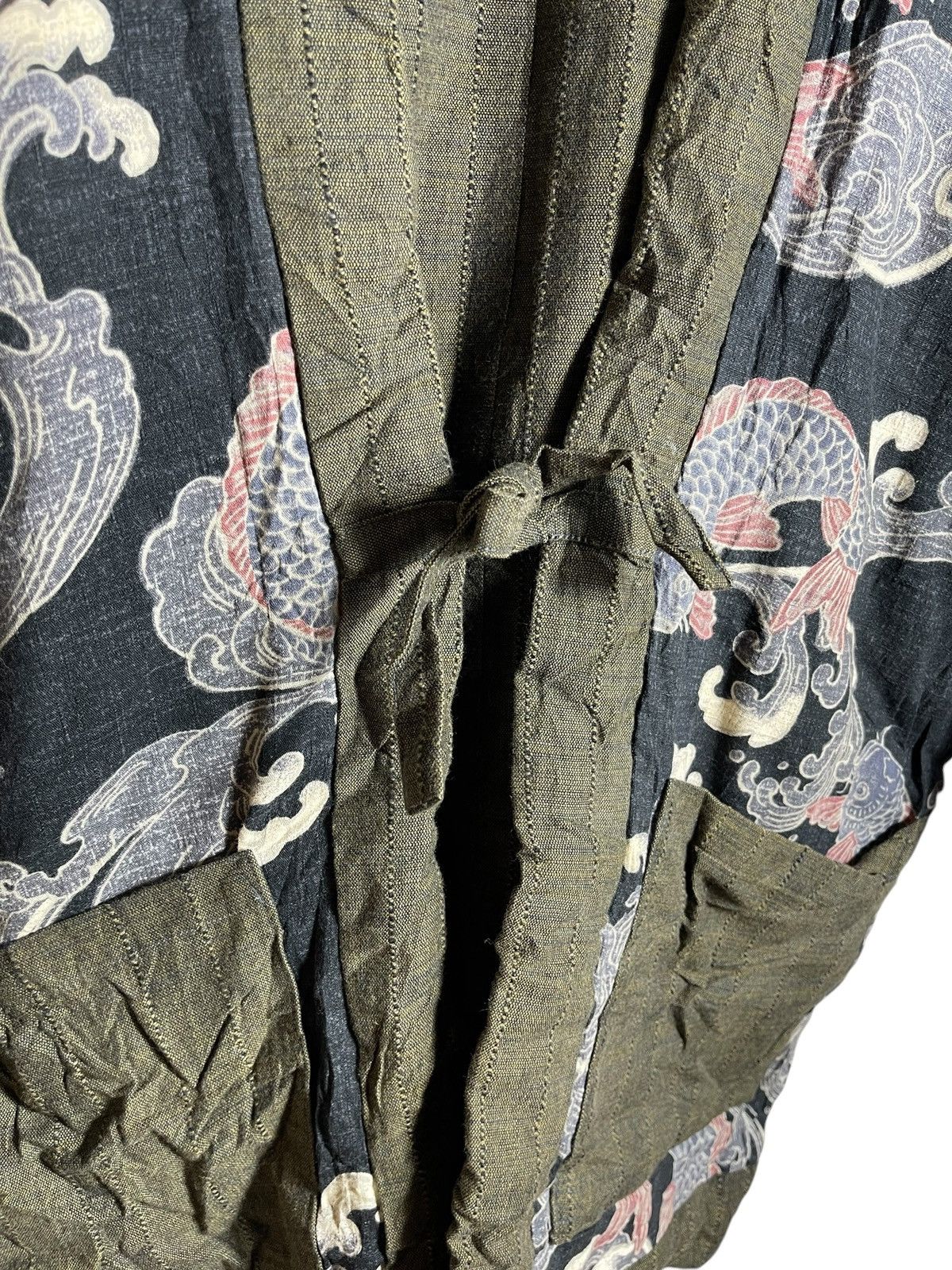 Japanese Brand × Vintage Vintage Japanese Brand Kowatari Kimono Koi Fish full print Size US XL / EU 56 / 4 - 4 Thumbnail