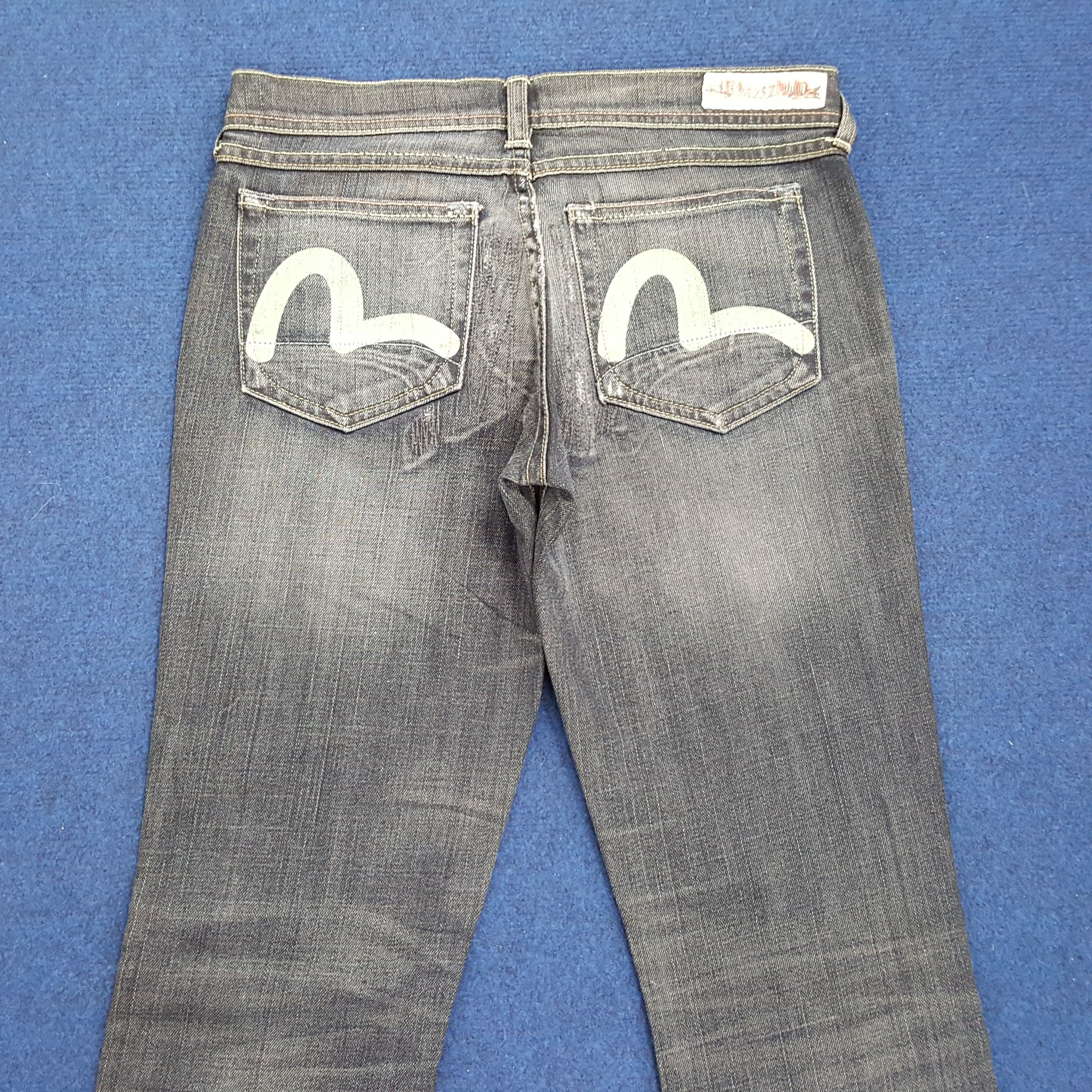 Evisu Vintage Evisu x Puma Japanese Brand Custom Daicock Jeans Size 30" / US 8 / IT 44 - 5 Thumbnail