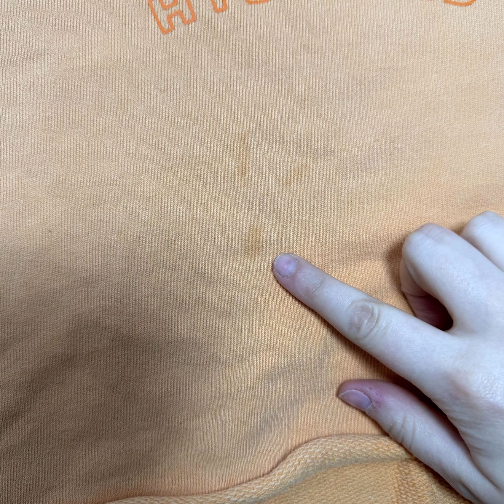 Vintage OFFLINE by Aerie Sweatshirt Womens Small Orange HYDRATED Cropped Fleece Pullover Size S / US 4 / IT 40 - 3 Thumbnail