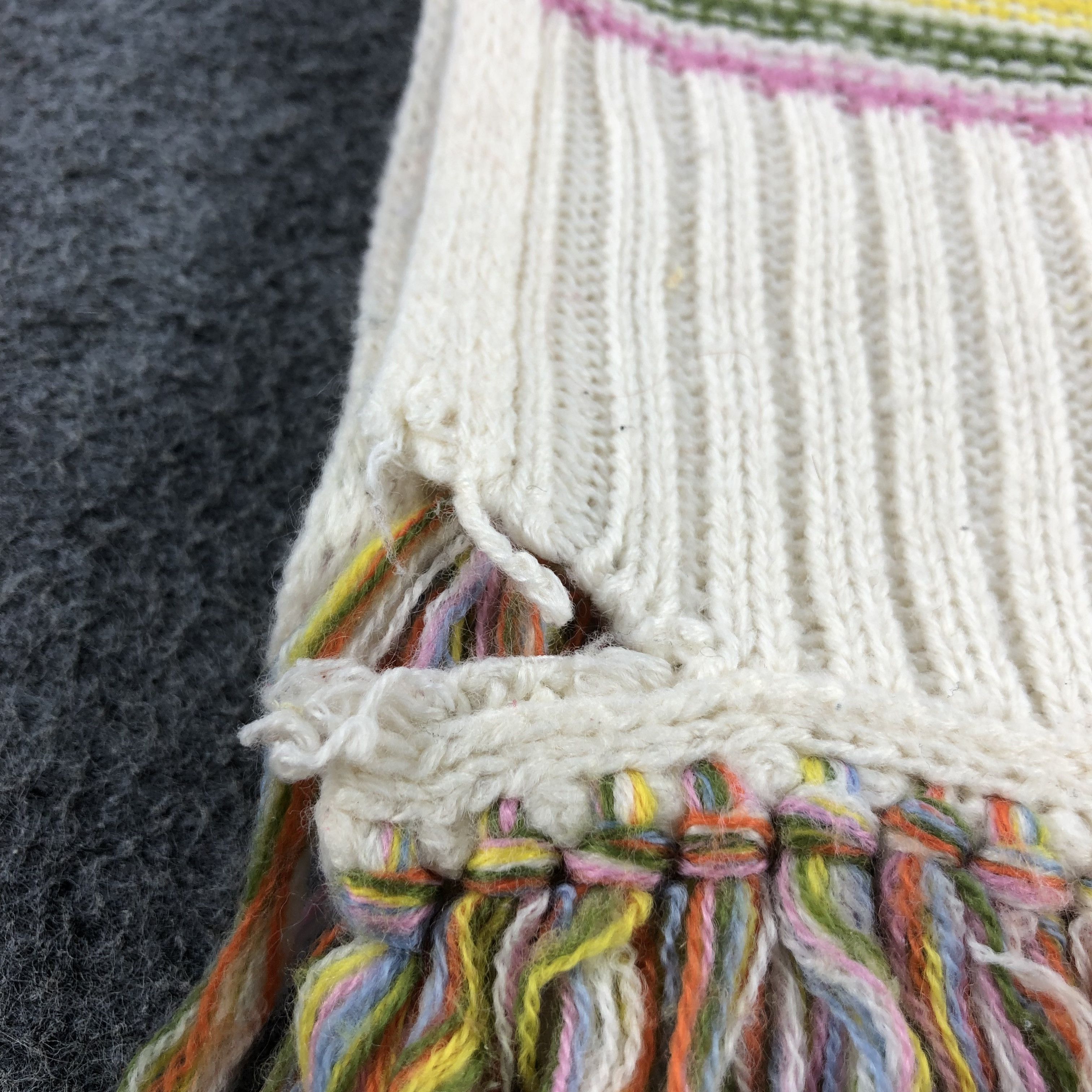 Oshkosh Oshkosh Wool Scarf Muffler V621 Size ONE SIZE - 5 Thumbnail