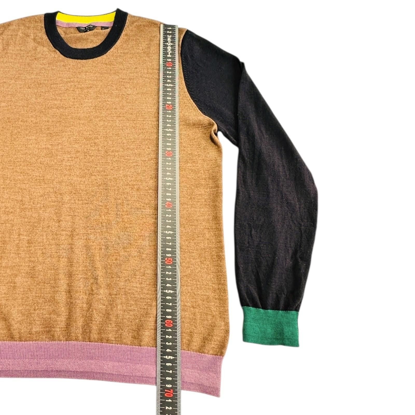 Ted Baker Ted Baker 5 Jumper Men's UK Size XL Brown Long Sleeve Size US XL / EU 56 / 4 - 8 Thumbnail