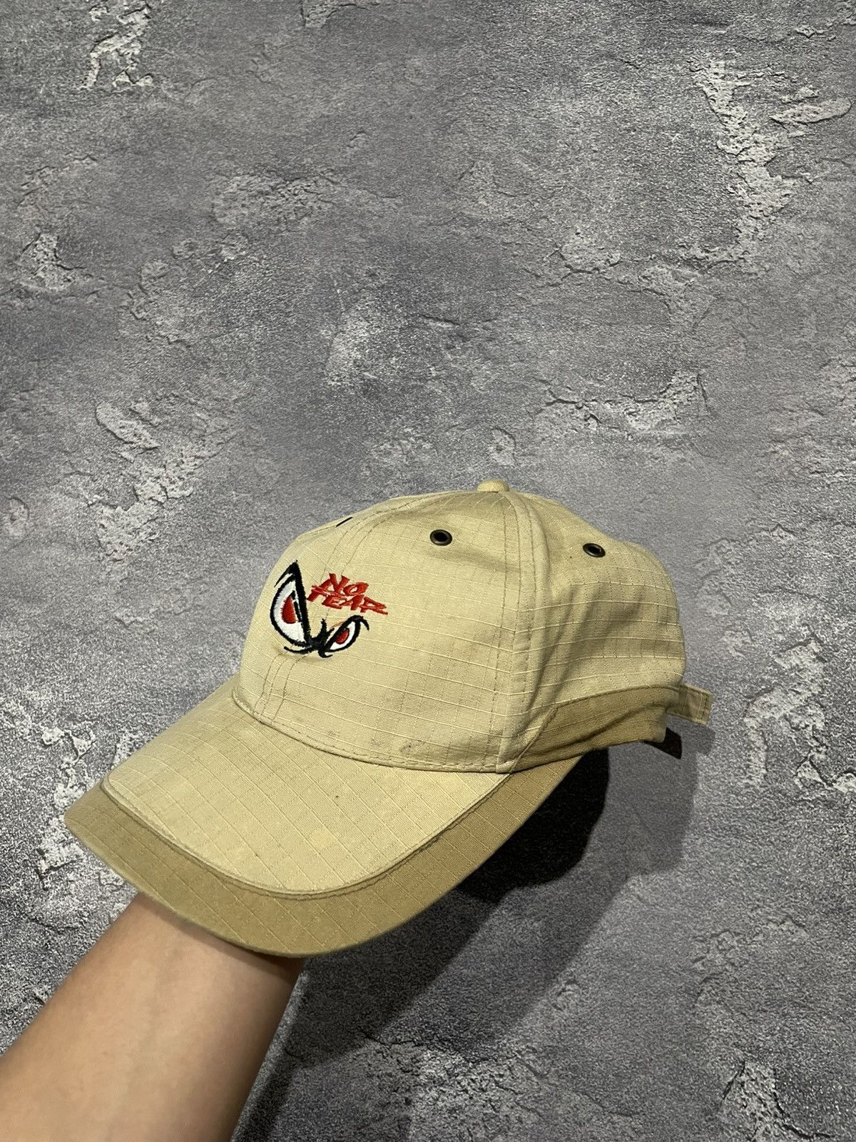 No Fear × Vintage Vintage No Fear Eyes Y2K Cap Hat Size ONE SIZE - 3 Thumbnail