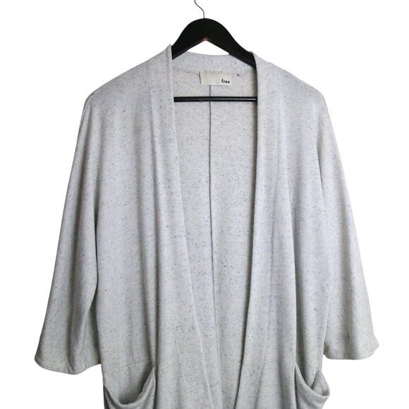 Aritzia Aritzia Wilfred Free Zlata Sweater Open-front Cardigan Size S / US 4 / IT 40 - 2 Thumbnail