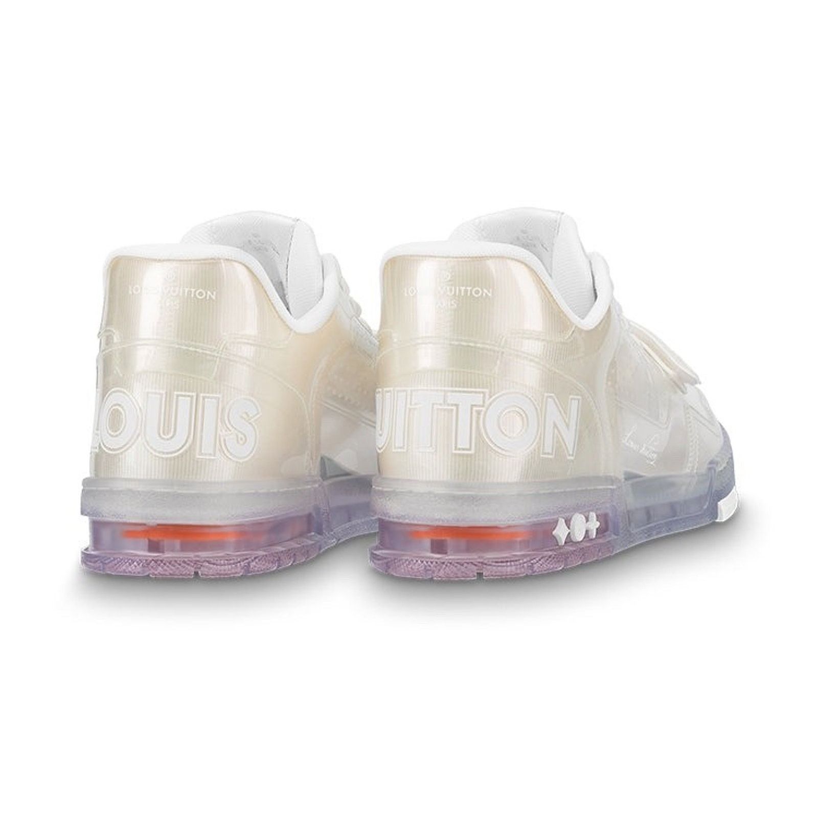Louis Vuitton Louis Vuitton Transparent Clear PVC Strap Low Top Trainer Size US 9 / EU 42 - 17 Thumbnail