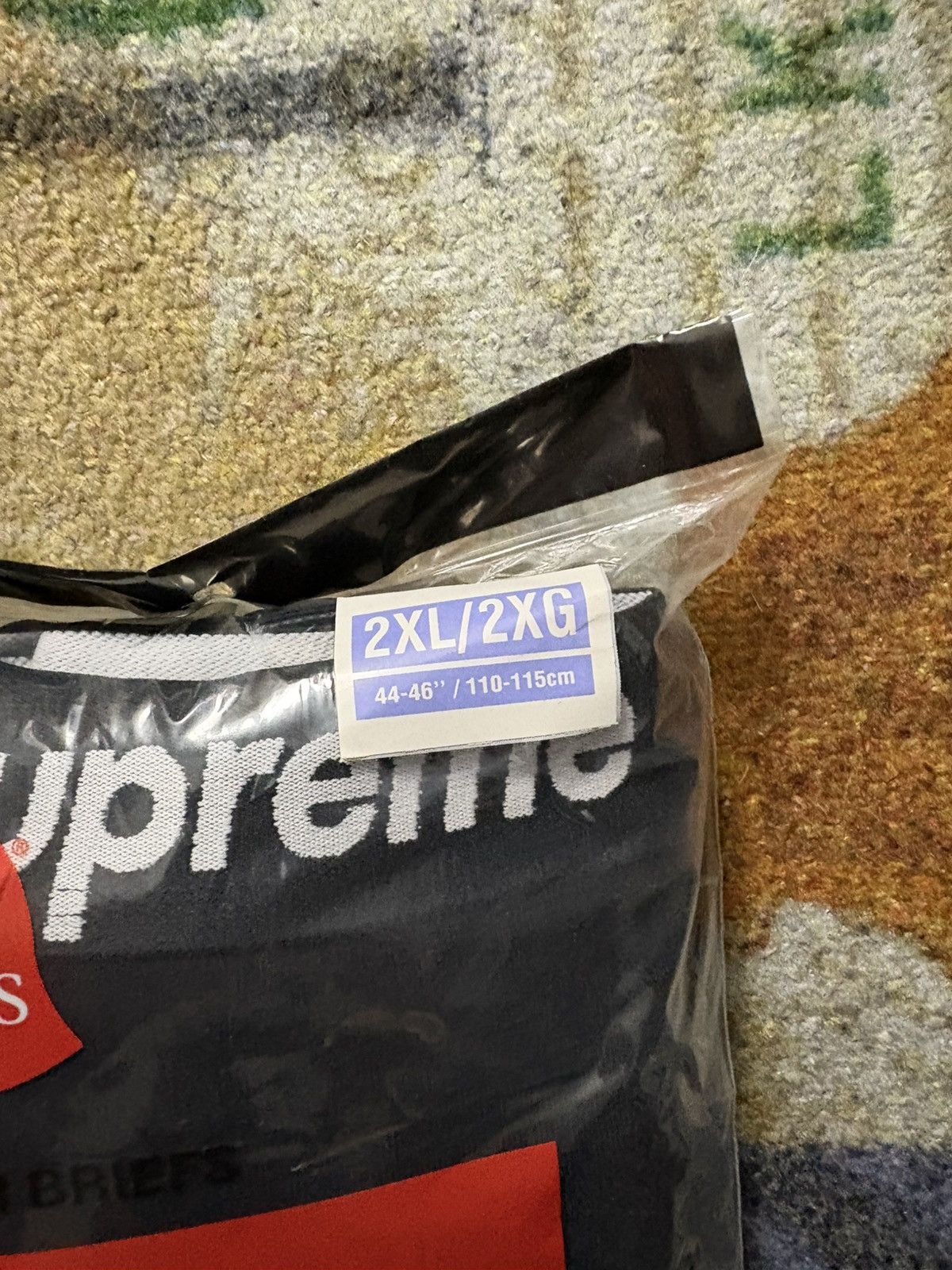 Hanes × Supreme Supreme Hanes Boxer Briefs (4 Pairs) XXLARGE Size ONE SIZE - 2 Thumbnail