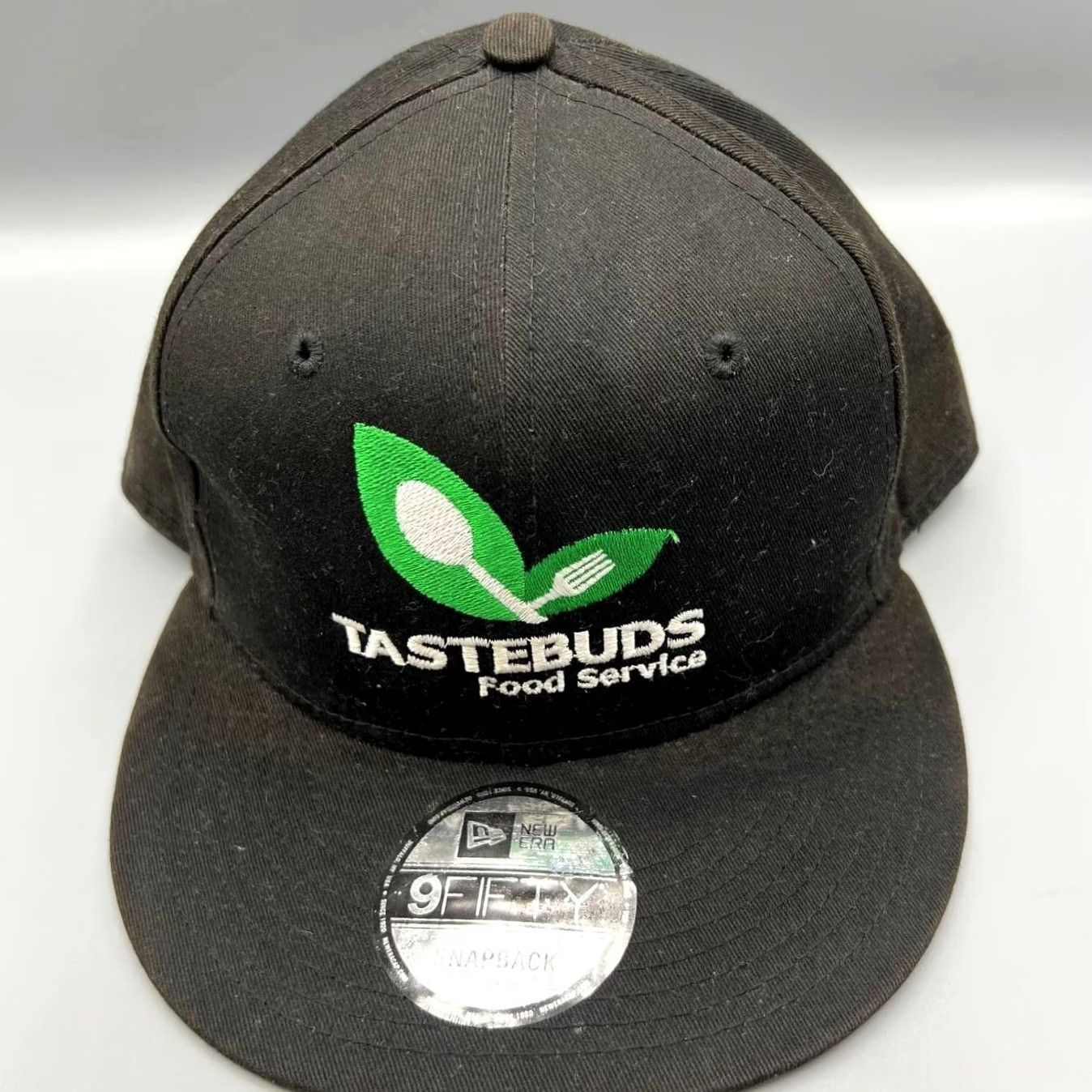 New Era New Era Tastebuds Hat Men Black 9Fifty Snapback Cap adjustable Cotton Canvas Logo Sports Crew Mens Size ONE SIZE - 2 Thumbnail
