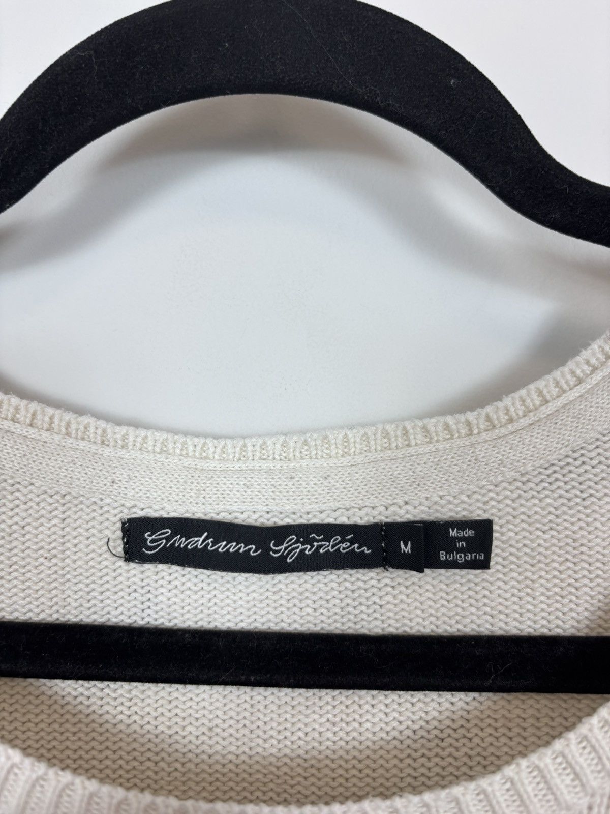 Gudrun Sjoden Gudrun Sjoden Women’s Leaf Pattern Cotton Sweater Pullover Size M / US 6-8 / IT 42-44 - 8 Thumbnail