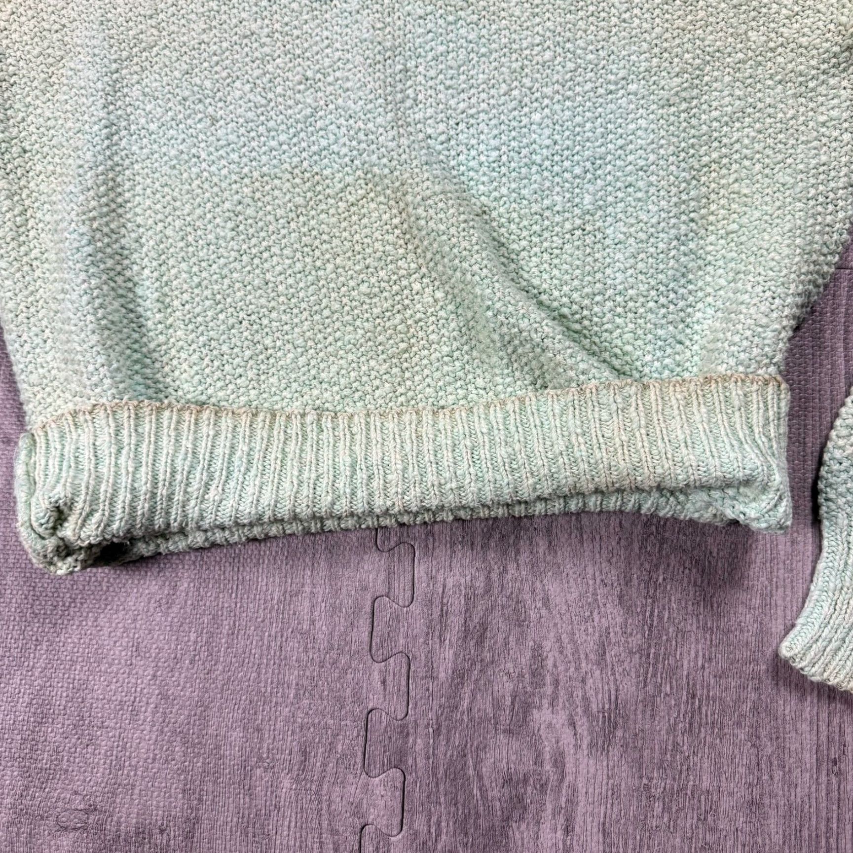 Vintage Vintage Nick Danger Chunky Knit Cotton Sweater Men's Green Turtleneck Pullover All Seasons SZ M Size US M / EU 48-50 / 2 - 5 Thumbnail