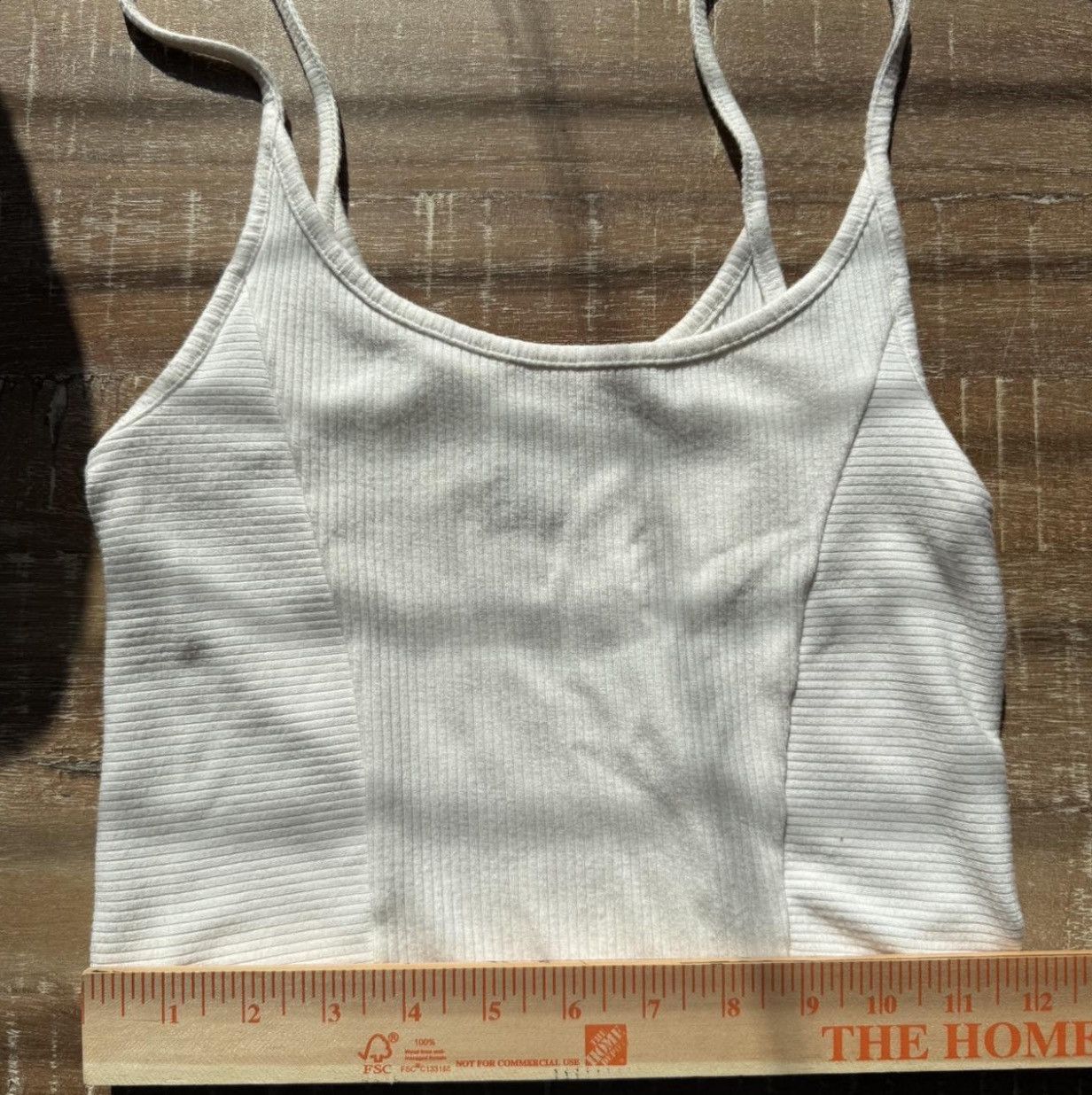 Urban Outfitters urban outfitters bdg white cropped tank top Size M / US 6-8 / IT 42-44 - 4 Thumbnail