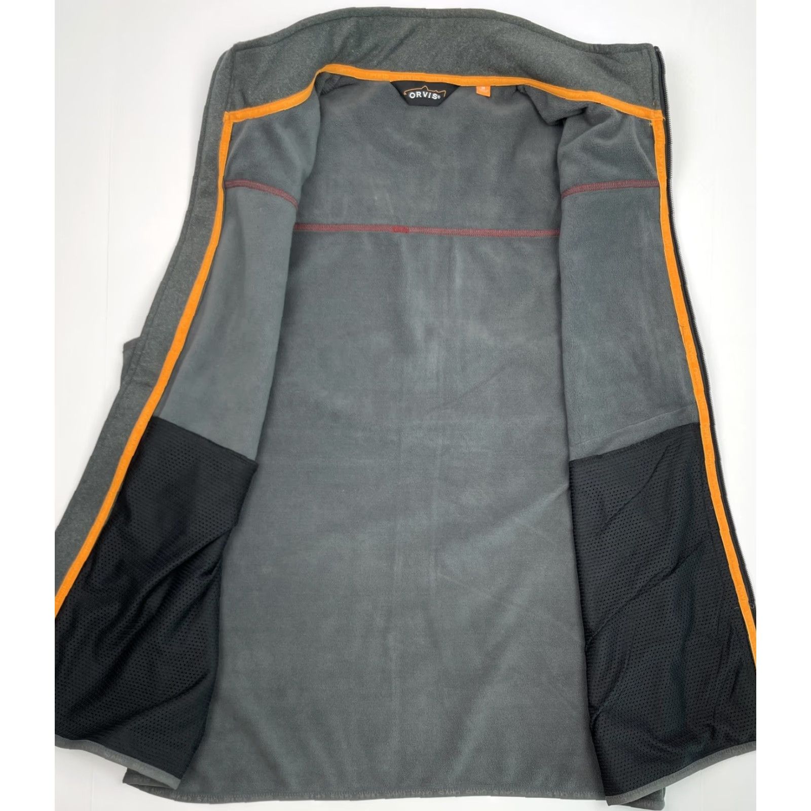Orvis Orvis Vest Mens Performance Vest Outdoor Hiking Full Zip Pockets Polyester Nylon Logo Multicolor Lining Fleece Winter Summer Spring Fall Regular M Size US M / EU 48-50 / 2 - 3 Thumbnail