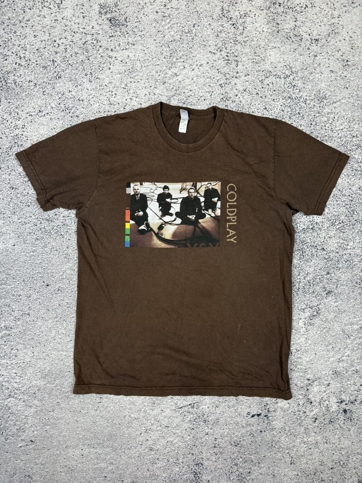 Band Tees Merch Coldplay Twisted Logic Tour 2005 Tshirt band tee v Size US XL / EU 56 / 4 - 1 Thumbnail