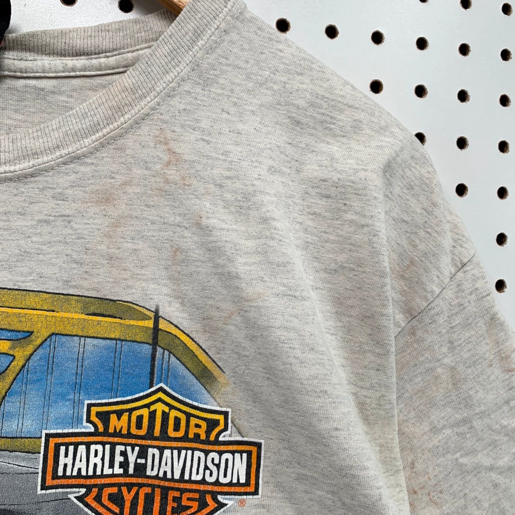 Harley Davidson Harley-Davidson T Shirt Mens Large Gray Milwaukee Bound Distressed Vintage Shirt Size US L / EU 52-54 / 3 - 5 Thumbnail