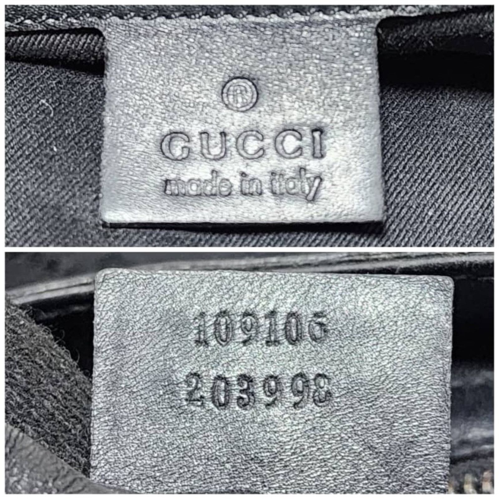 Gucci Authentic GUCCI GG Canvas Shoulder Bag Black Size ONE SIZE - 2 Thumbnail