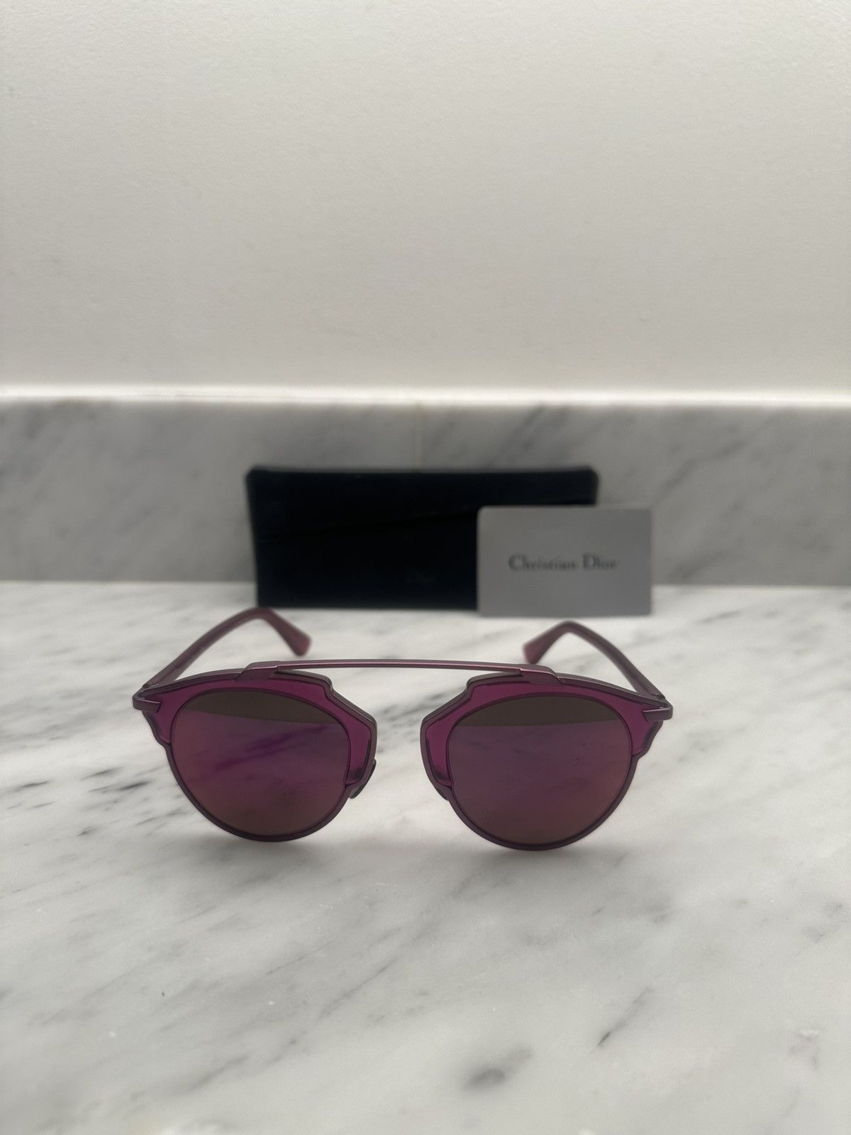 Dior Dior So Real ✨ Sunglasses pink shields Size ONE SIZE - 1 Thumbnail