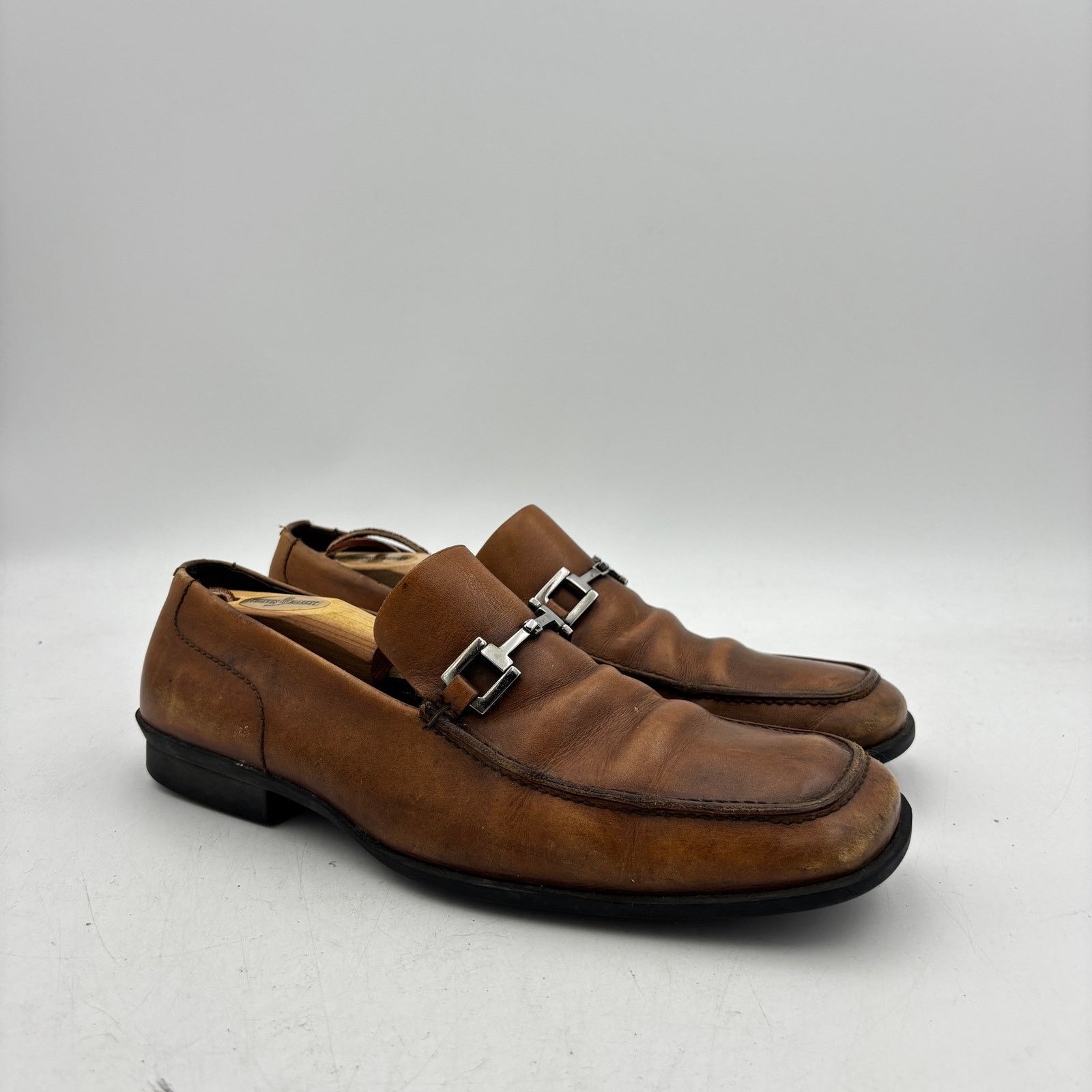 Gucci × Tom Ford × Vintage GUCCI 1996 Horsebit Square Toe Loafers
