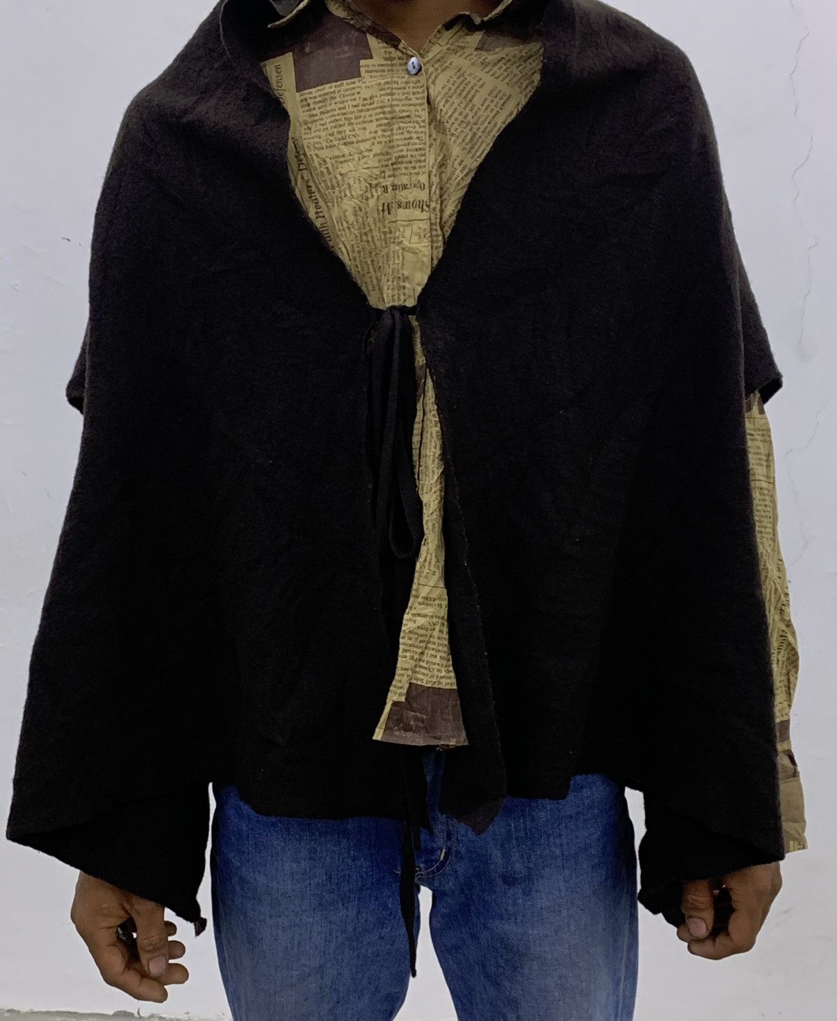 DKNY DKNY wool cardigan runaway style Size US XL / EU 56 / 4 - 3 Thumbnail