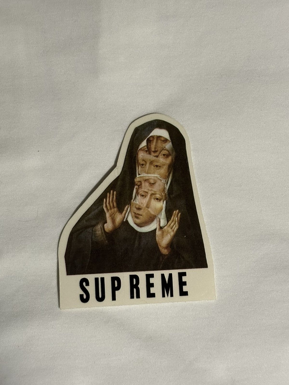 Supreme Nun Sticker | Grailed