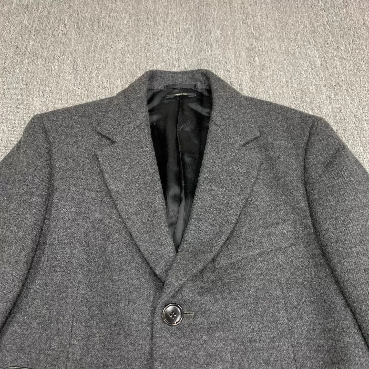 Hermes Hermes Gray Wool Coat Size 48 98 New Size US M / EU 48-50 / 2 - 8 Thumbnail