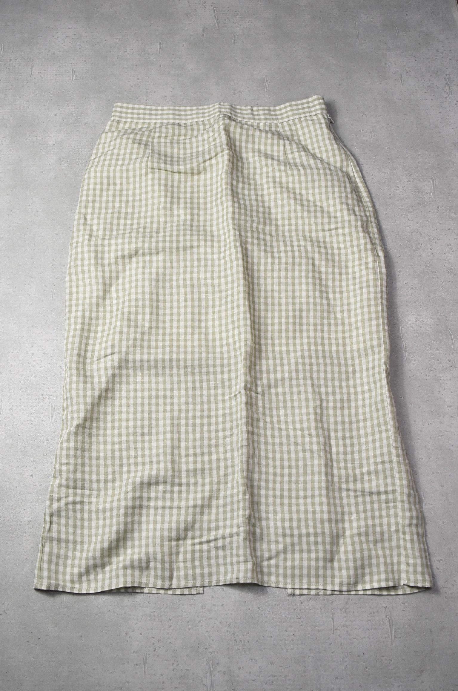 image of H&M Checker Skirt 14-6-78 64 in Mix, Women's (Size 22)