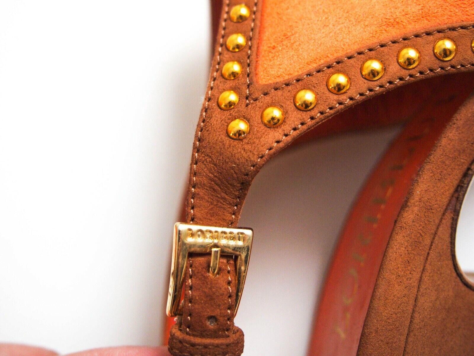 Other Loriblu Plateau Sandals Studded Orange Suede US 6 EU 36 Size US 6 / IT 36 - 5 Thumbnail