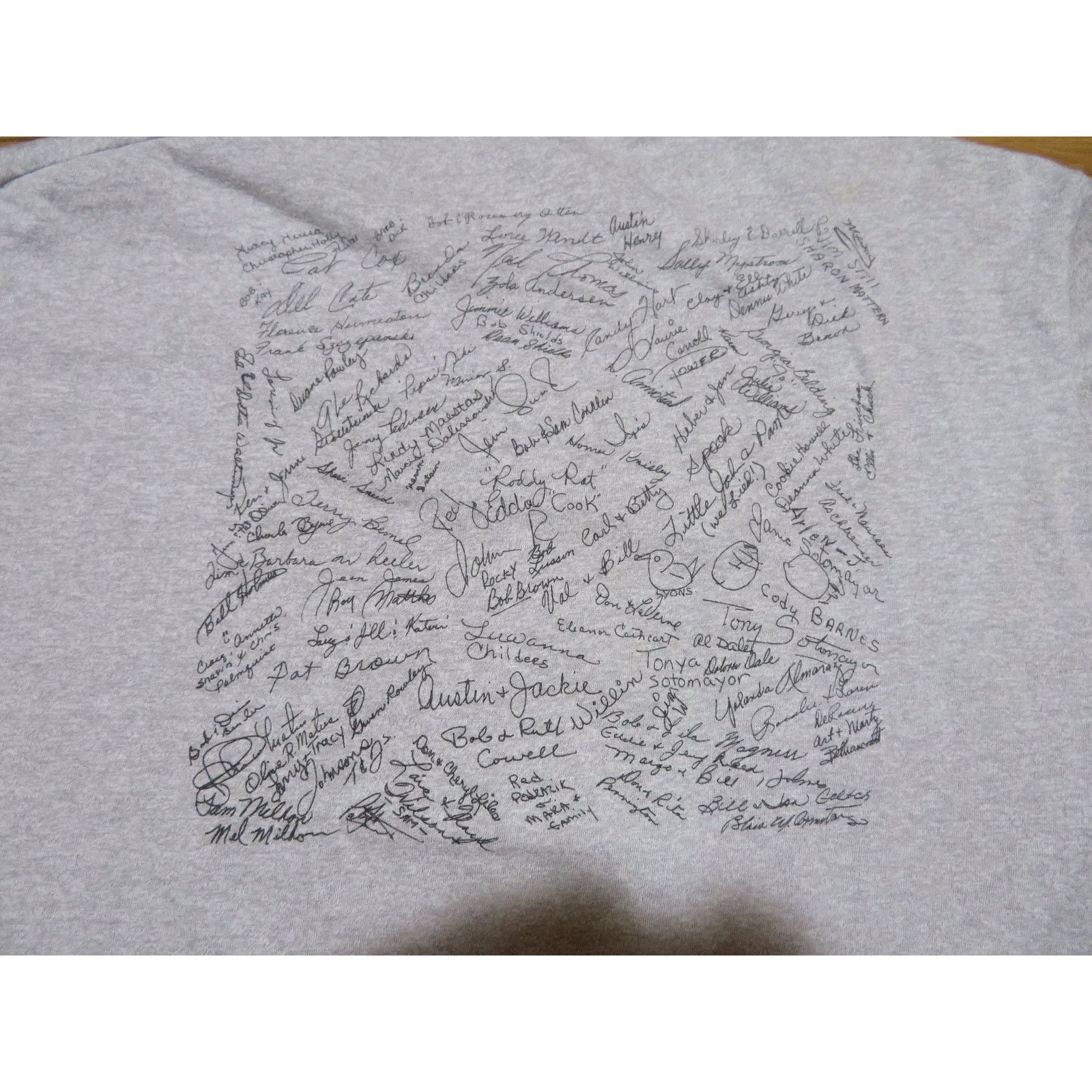 Other Christopher Creek Dude Fire Survivor Gray T-shirt Sz XL 1990 Size US XL / EU 56 / 4 - 3 Thumbnail