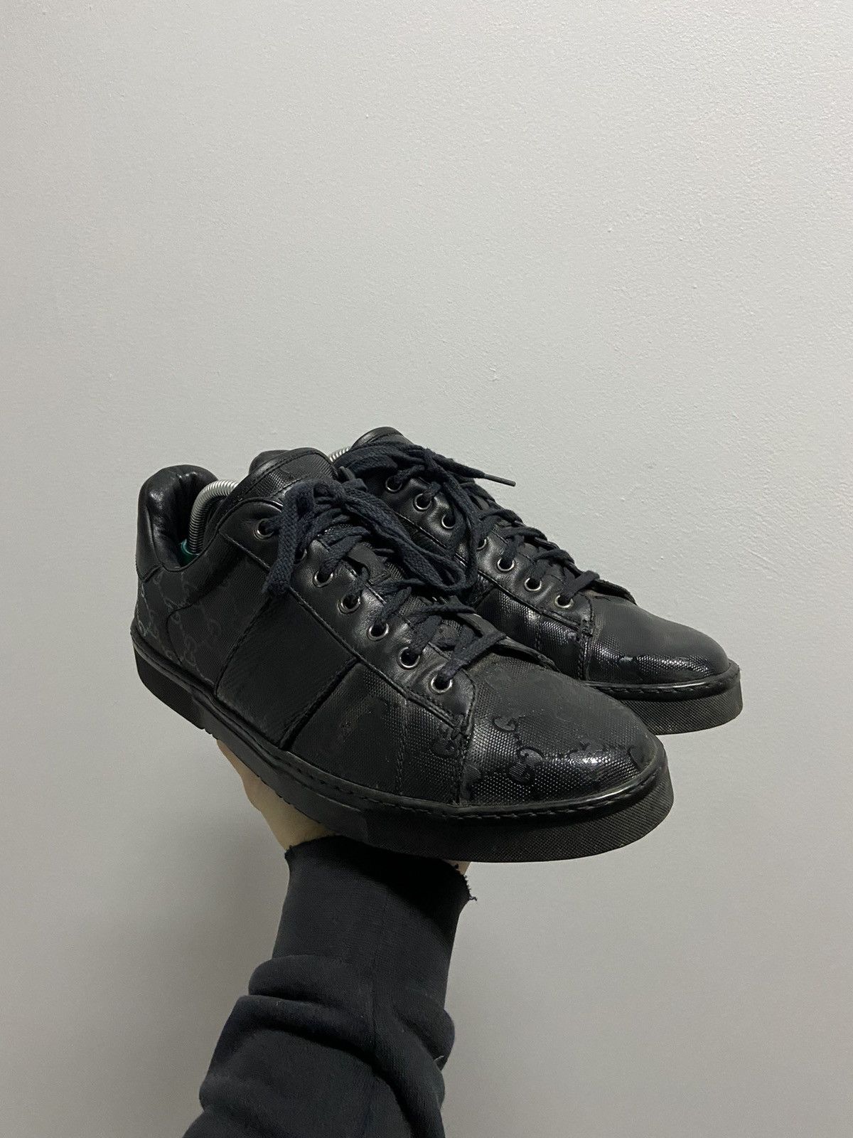Vintage Gucci low sneakers Imprime guccissima vintage monogram Size US 9.5 / EU 42-43 - 1 Thumbnail
