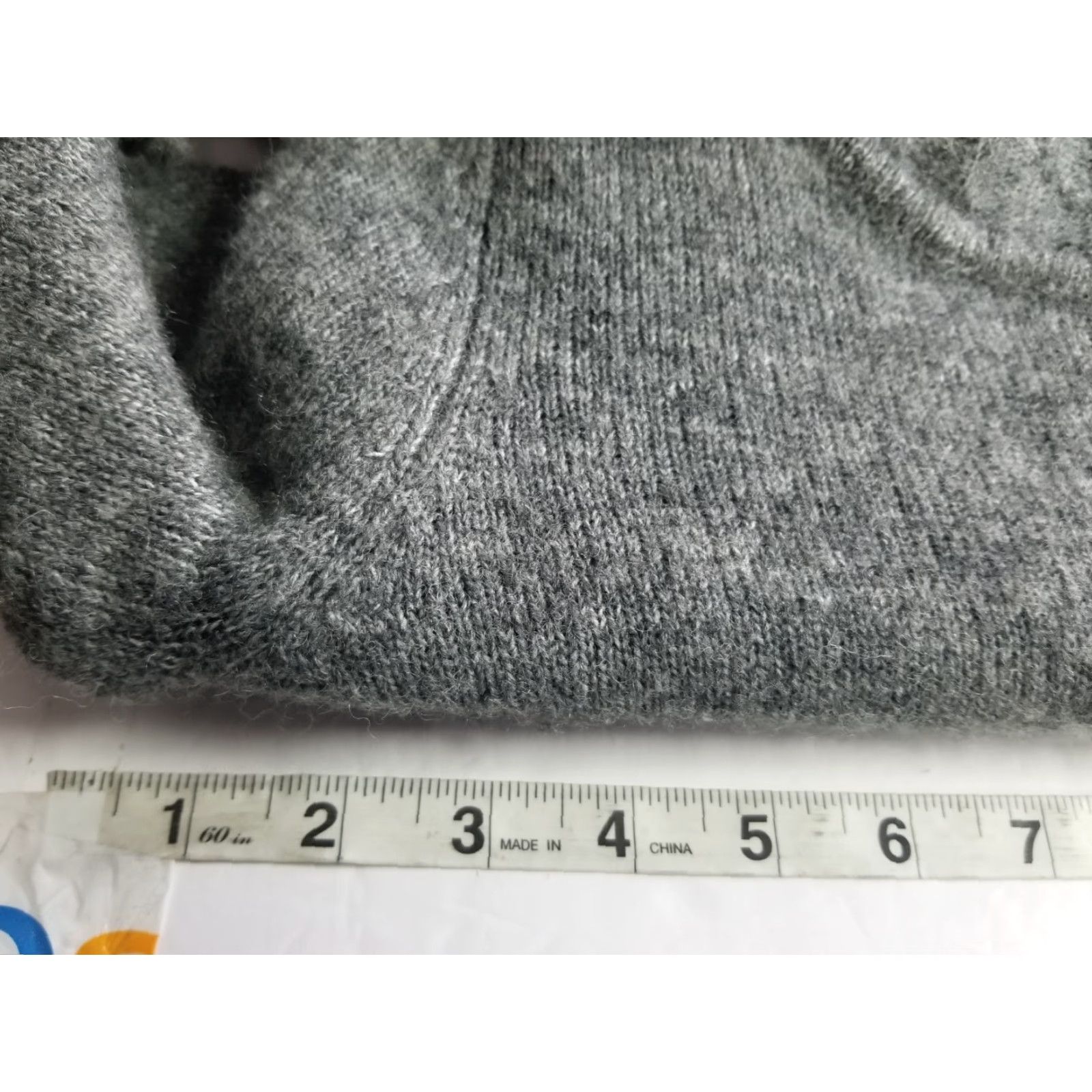 Vintage Marisa Christina Sweater Womens Gray Off Shoulder Cowl Neck 3/4 Sleeve Size S Knit Pullover Womens Gray Size S / US 4 / IT 40 - 3 Thumbnail