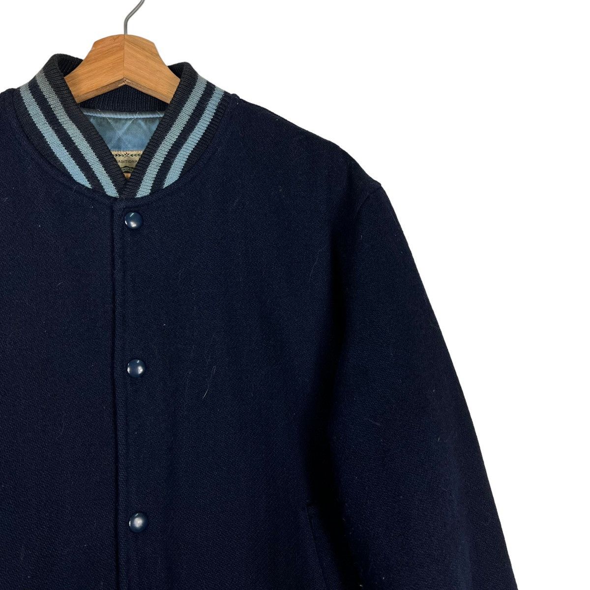 Japanese Brand 🔥 VINTAGE GQ FORD VARSITY BOMBER JACKET Size US L / EU 52-54 / 3 - 5 Thumbnail