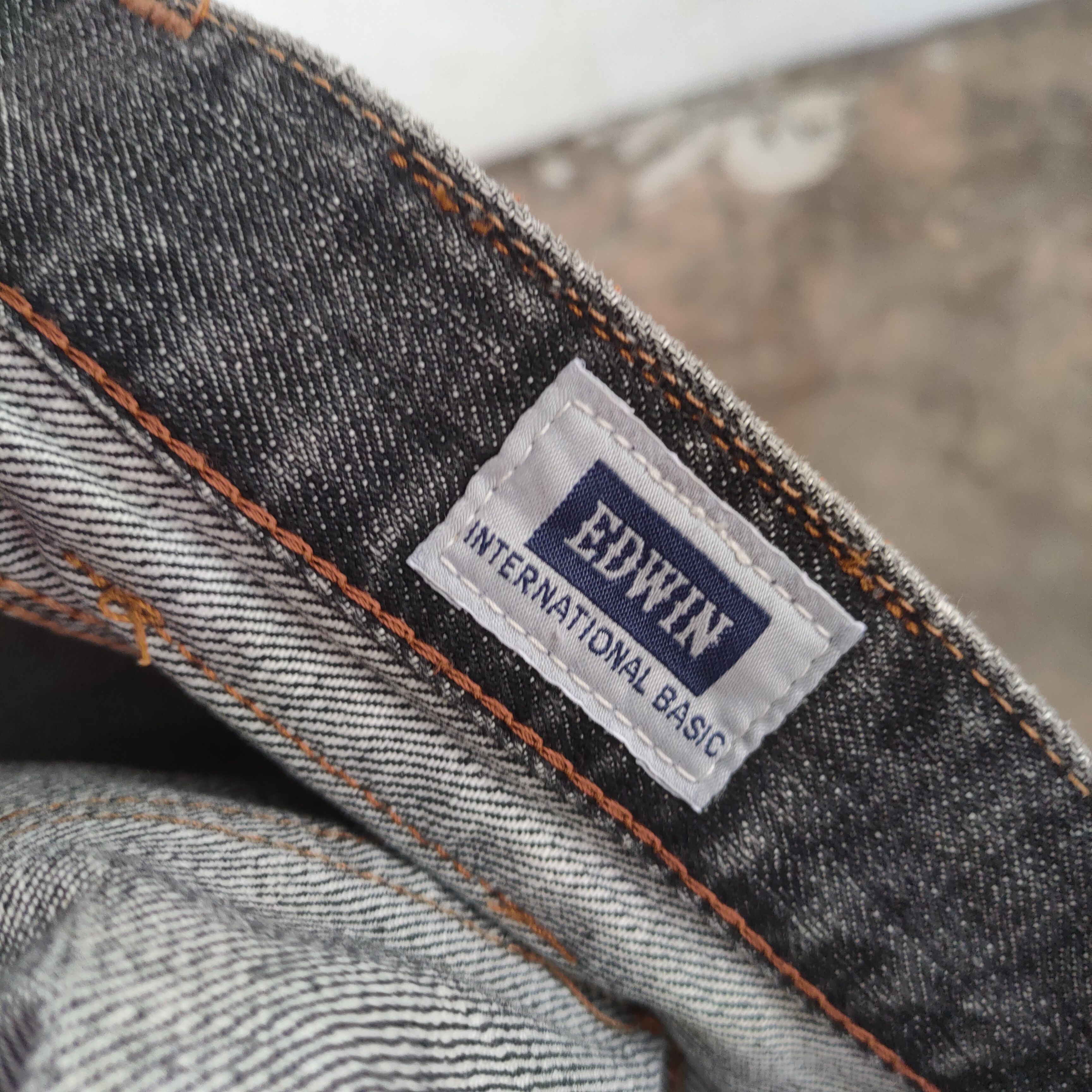 Edwin W33 VINTAGE EDWIN FADED BLACK DISTRESSED JEANS PANTS Size US 33 - 12 Thumbnail