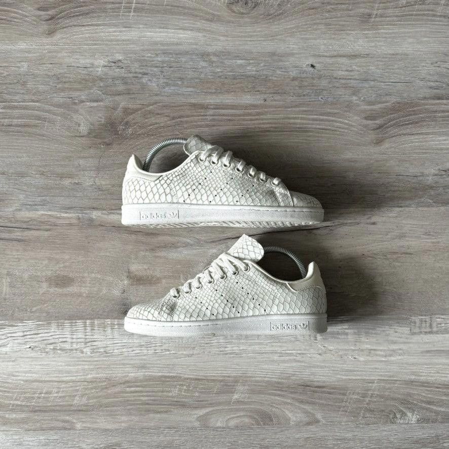 Adidas × Vintage adidas • Stan Smith "Cream Python" (6M) Size US 6 / EU 39 - 1 Thumbnail
