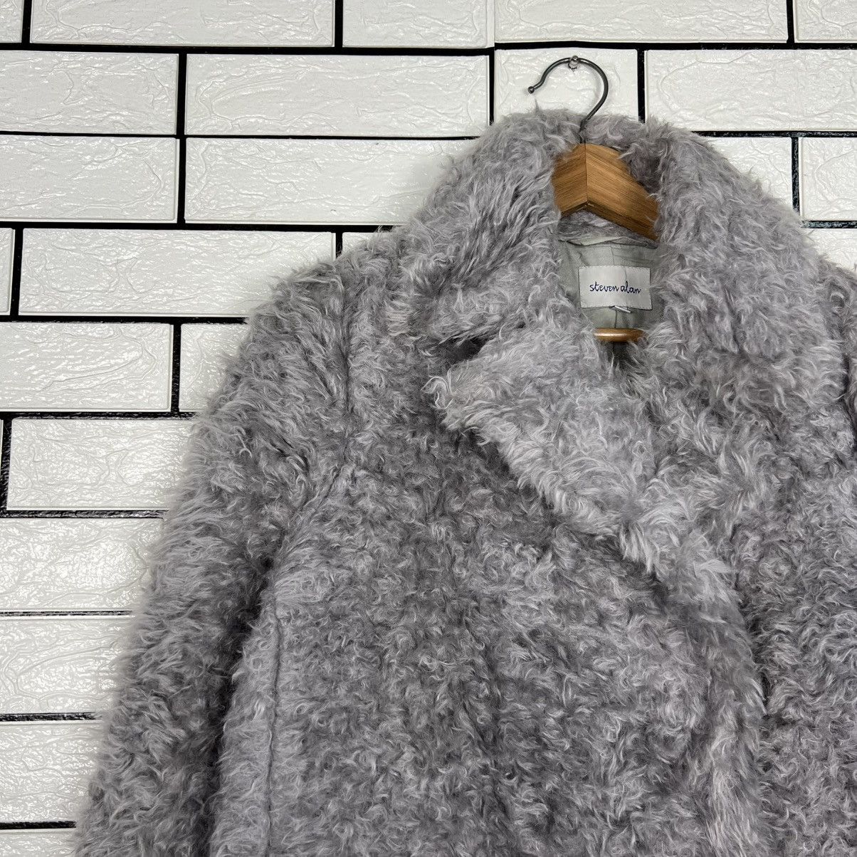 Steven Alan STEVEN ALAN Mohair Double Breasted Coat #4136-C188 Size M / US 6-8 / IT 42-44 - 3 Thumbnail