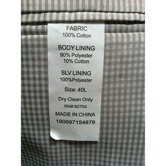 Alan Flusser ALAN FLUSSER MENS NEW RASPBERRY COTTON SPORT COAT BLAZER 40L Size 40L - 4 Thumbnail