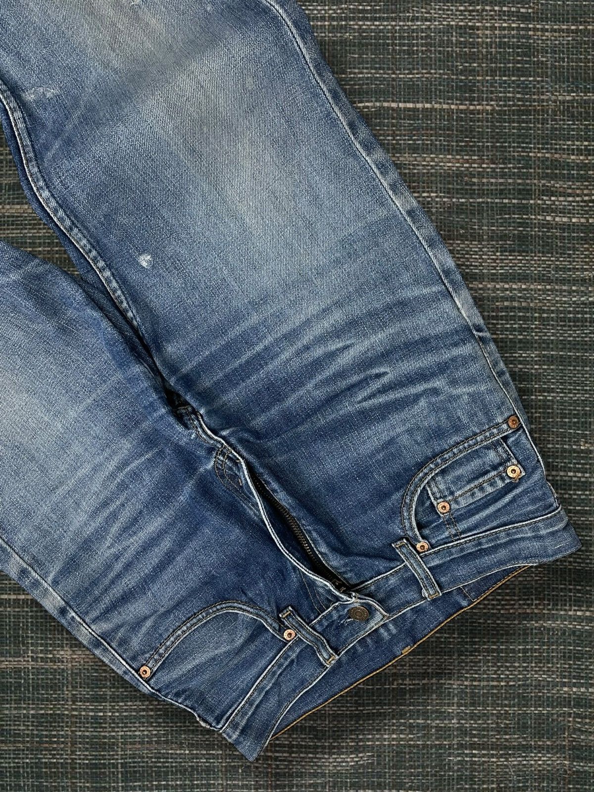 Levi's Vintage Clothing Vintage 1990s Original Designer Levis Distressed Denim Size US 26 / EU 42 - 6 Thumbnail
