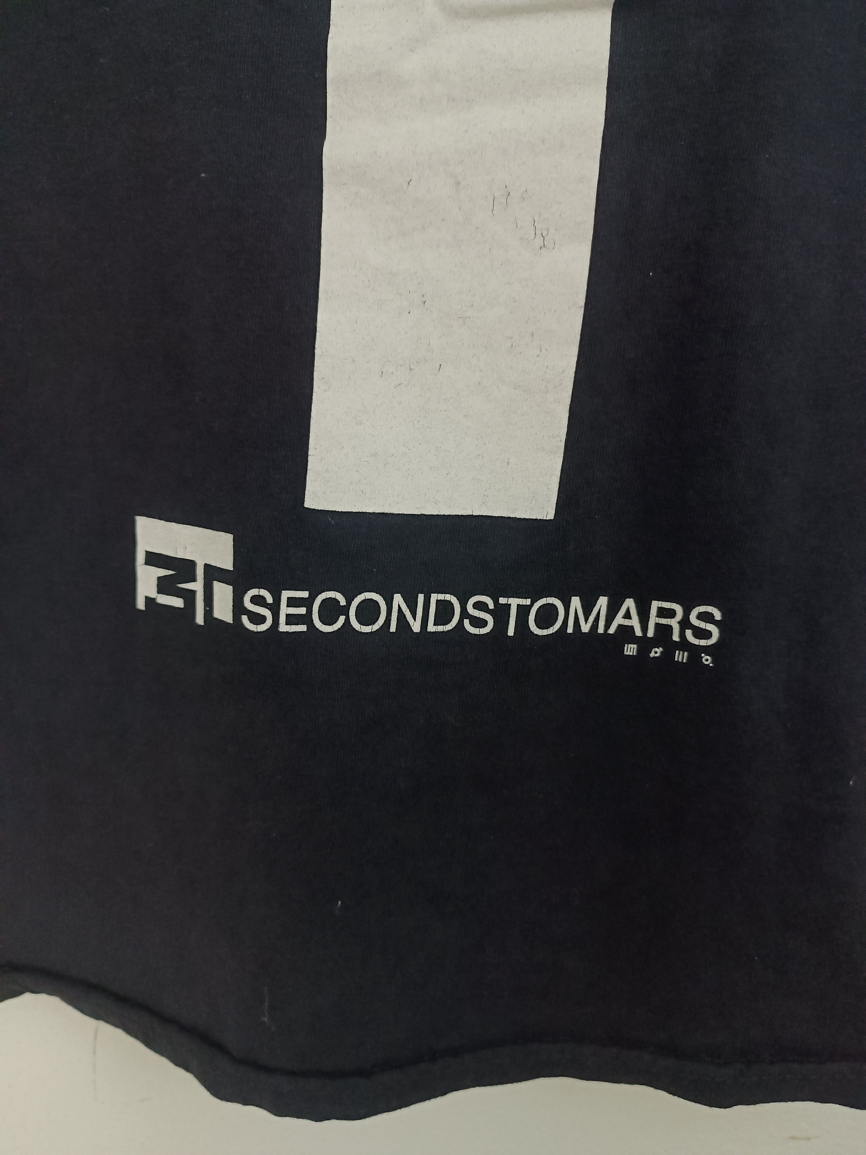 Band Tees VINTAGE 2000s 30 SECONDS TO MARS TEE linkin afi kanye Size US M / EU 48-50 / 2 - 16 Thumbnail