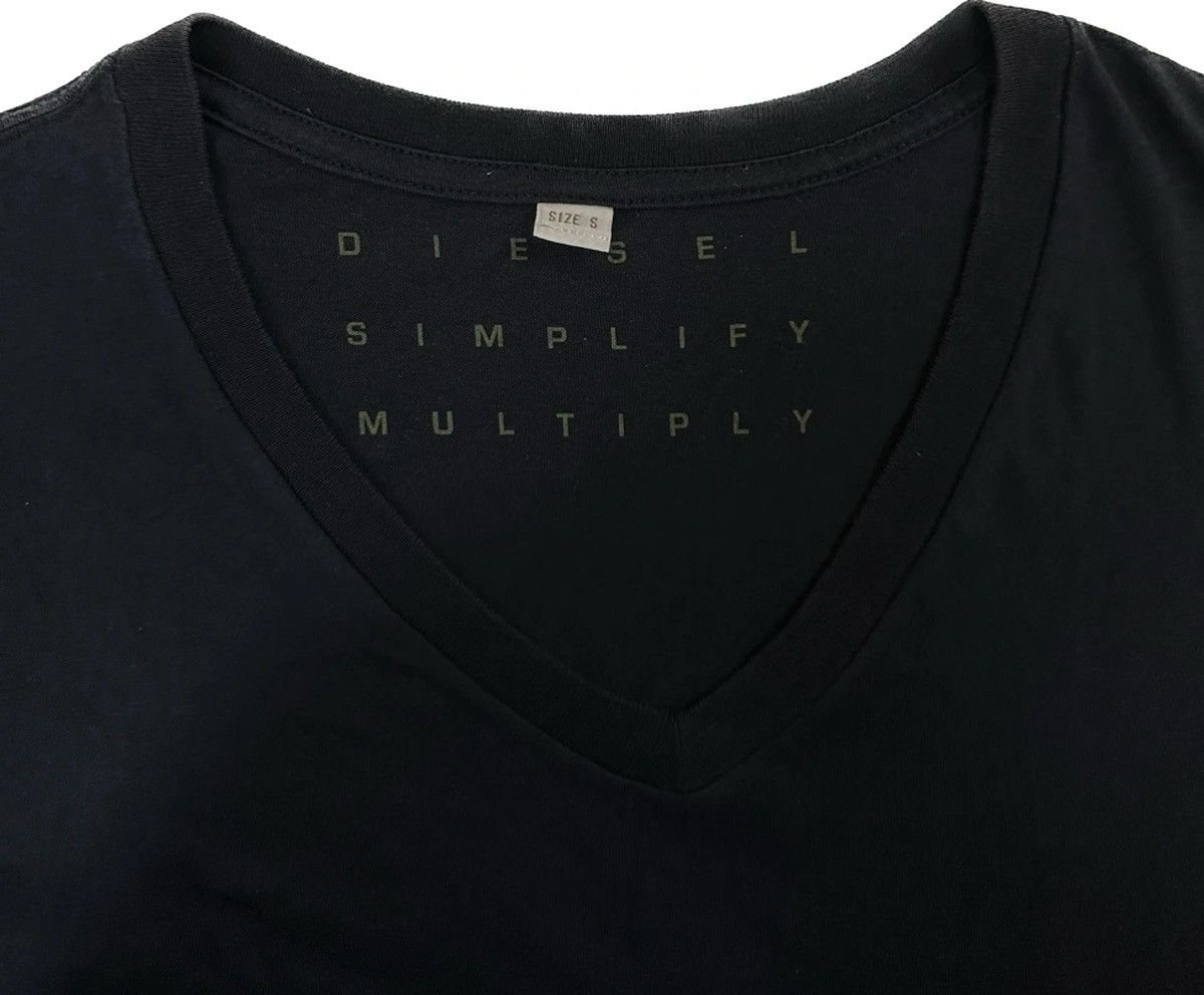 Diesel Diesel 4 Successful Living V-neck T Shirt Size M / US 6-8 / IT 42-44 - 4 Thumbnail
