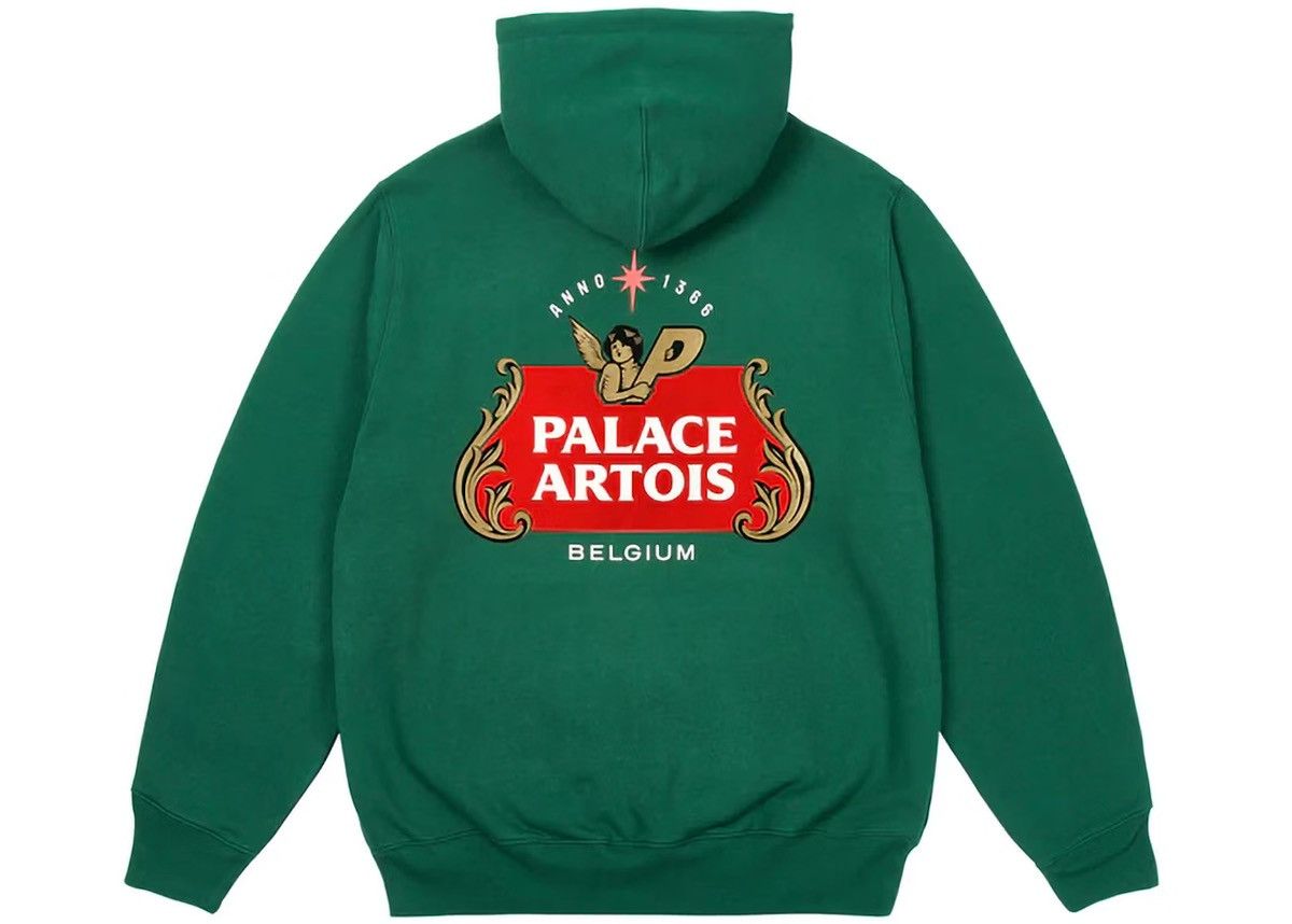 Palace Palace x Stella Artois Hood (Green) | Grailed