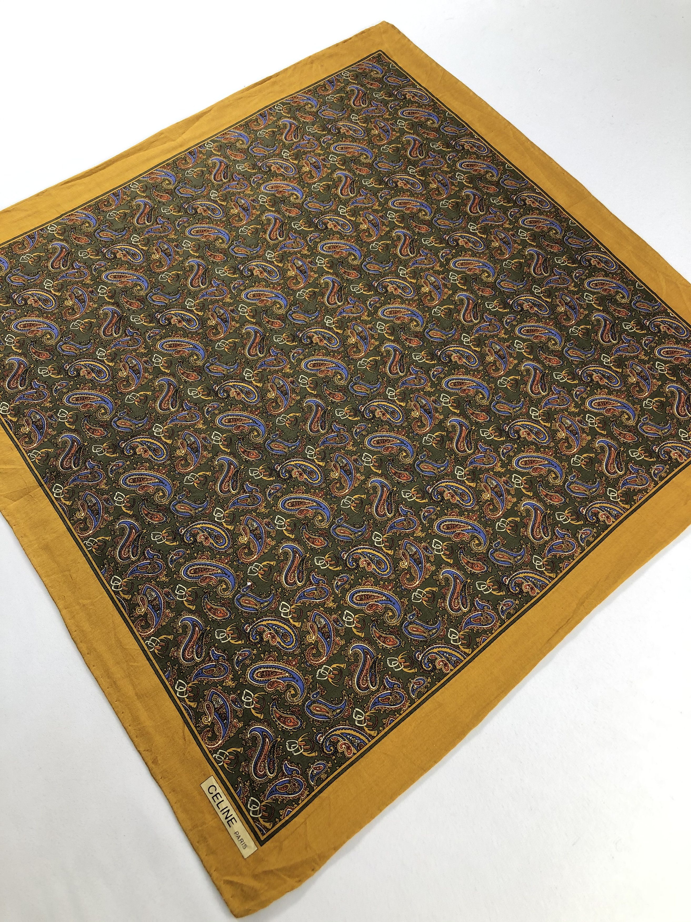 Celine Celine Handkerchief / Bandana / Neckerchief / Babushka Size ONE SIZE - 3 Thumbnail