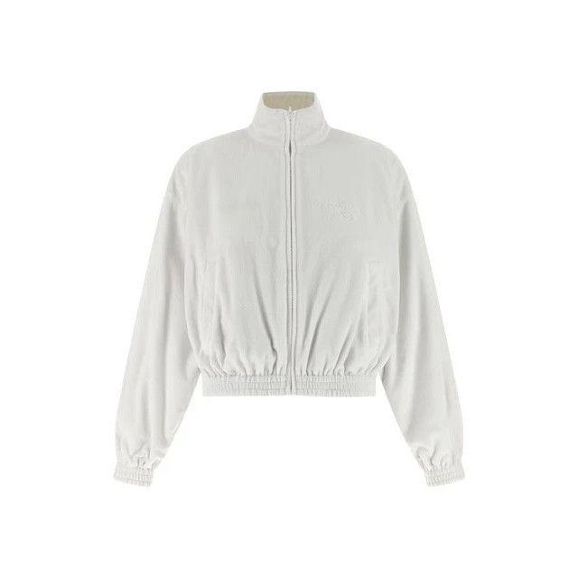 Balenciaga BALENCIAGA Cursive White Reversible Jacket New & Authentic ( Size XS / US 0-2 / IT 36-38 - 2 Thumbnail