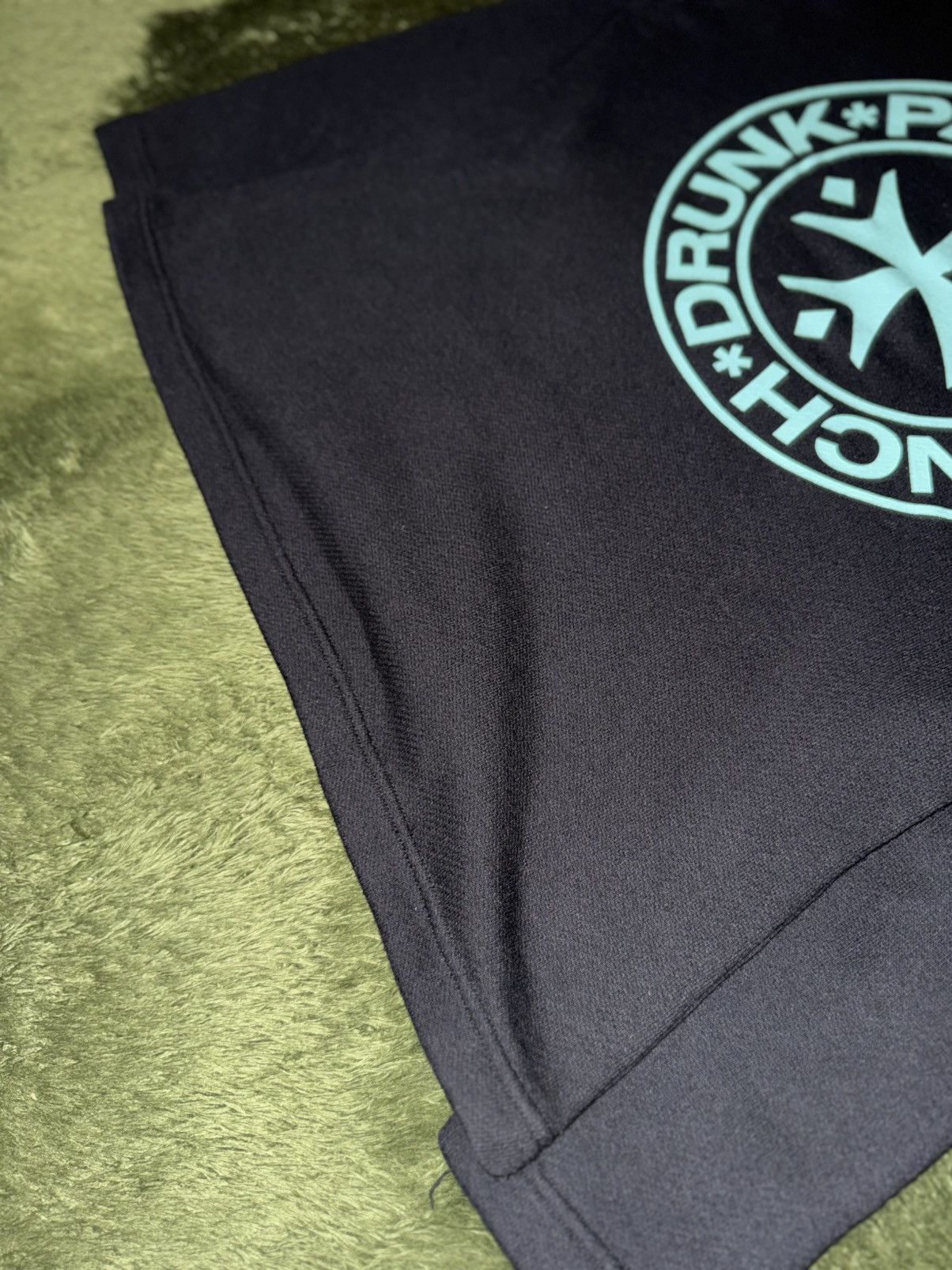 Japanese Brand [1] Punch Drunk Parties Logo Print Terry Long Sleeve Black Size US XL / EU 56 / 4 - 9 Thumbnail