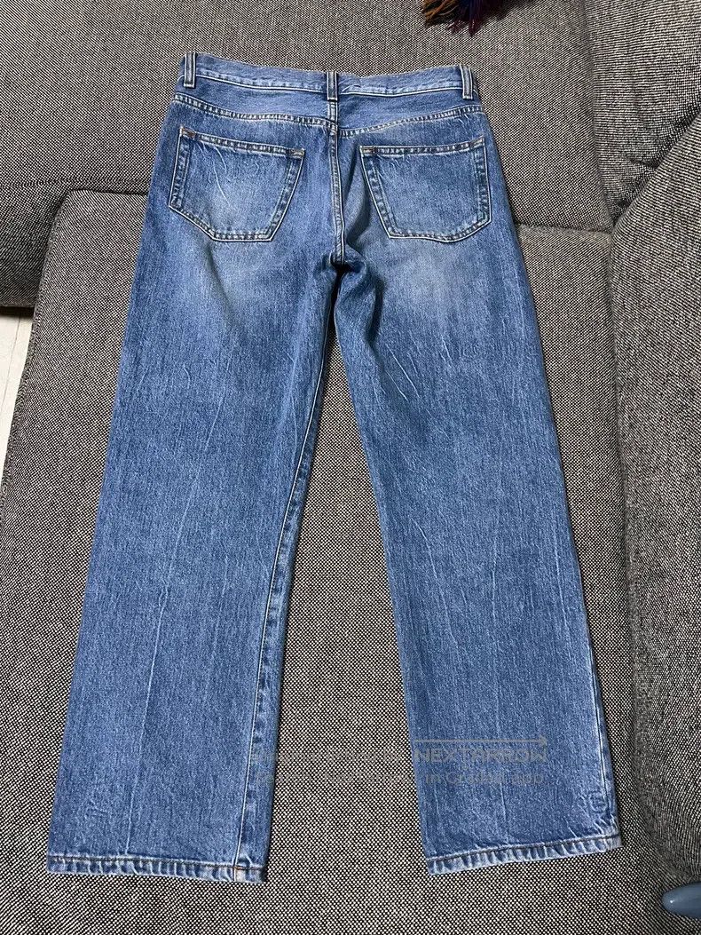 The Row The row size 4 Mid-rise blue washed dark stripe straight le Size 24" / US 00 / IT 34 - 2 Thumbnail