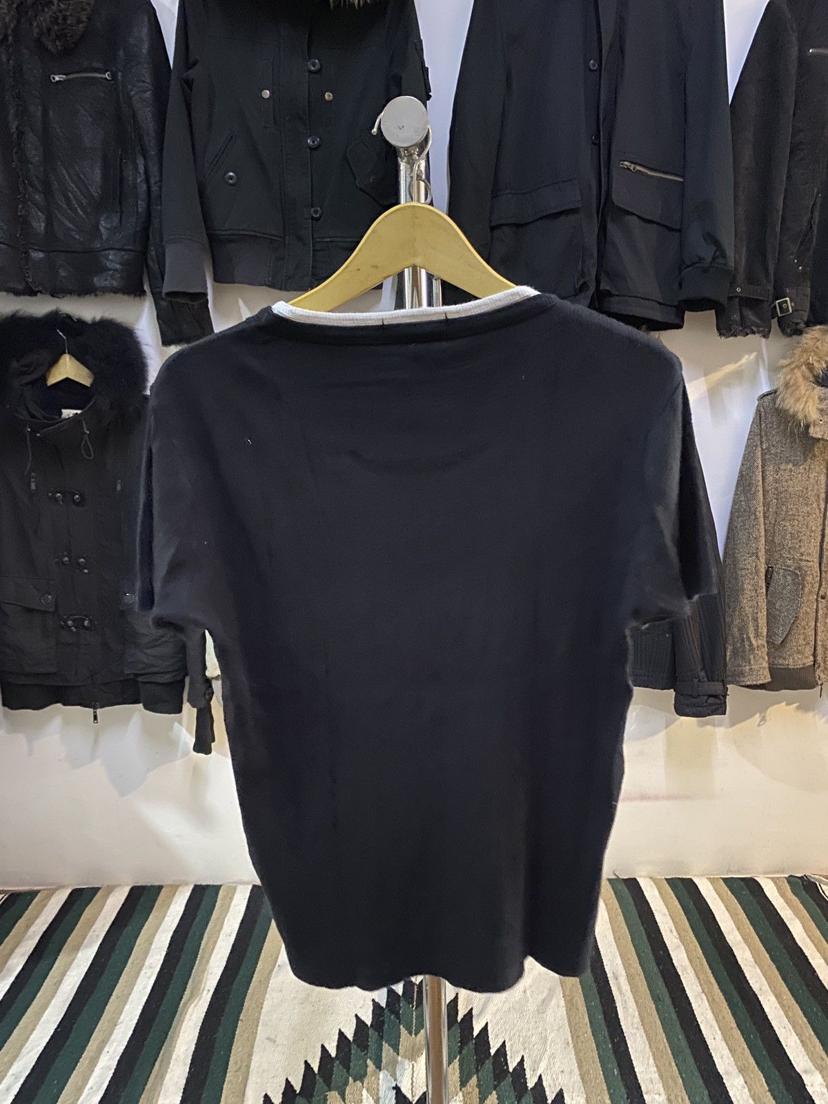 Japanese Brand Japanese Strange Heaven poem double layer tee Size US L / EU 52-54 / 3 - 9 Thumbnail